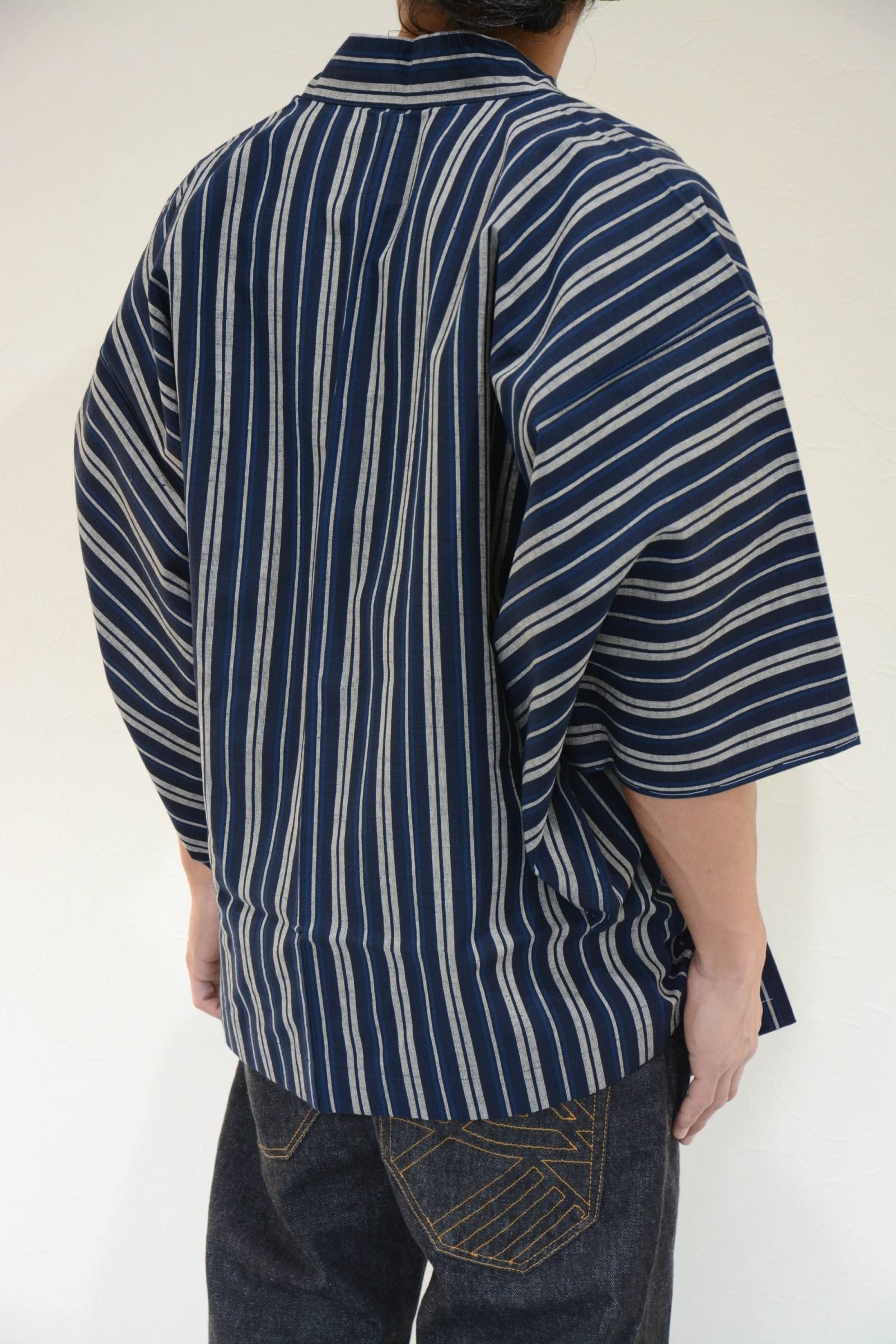 羽織-HAORI- 古代縞 単衣