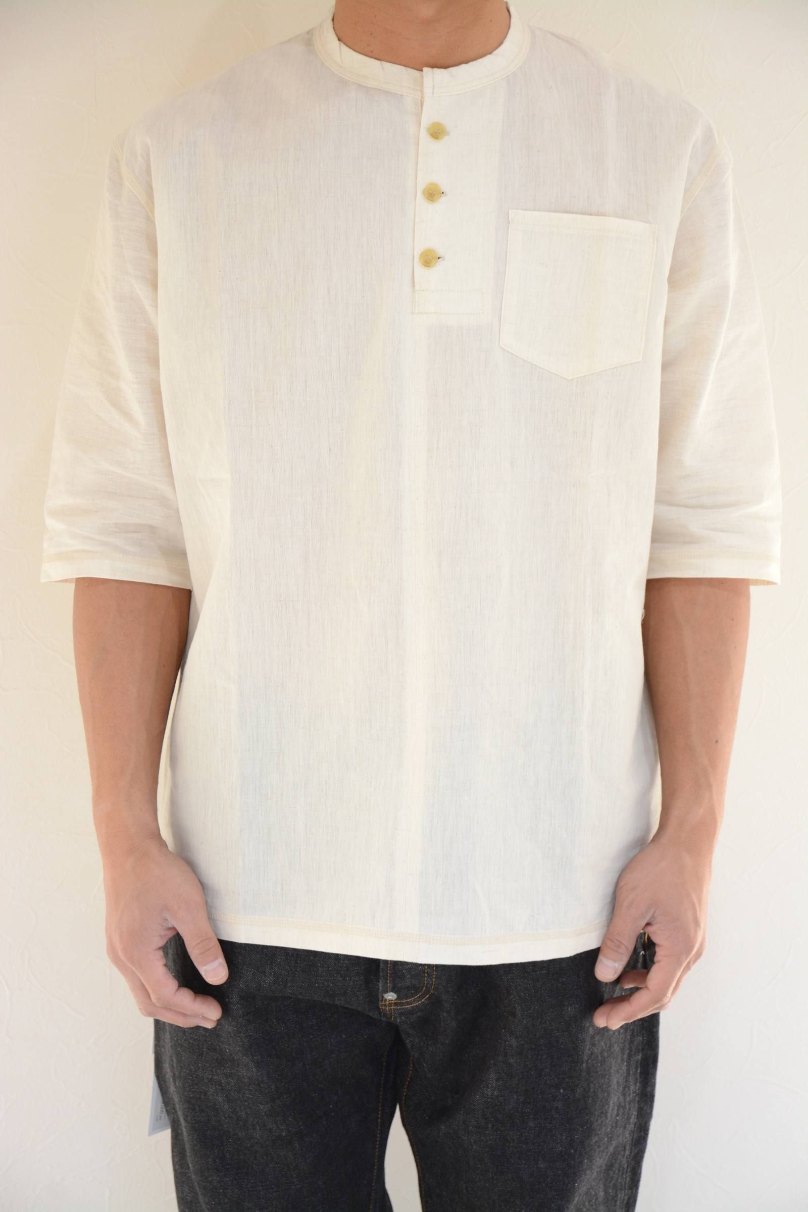 Henley Neck 冠衣 ”kaburi"