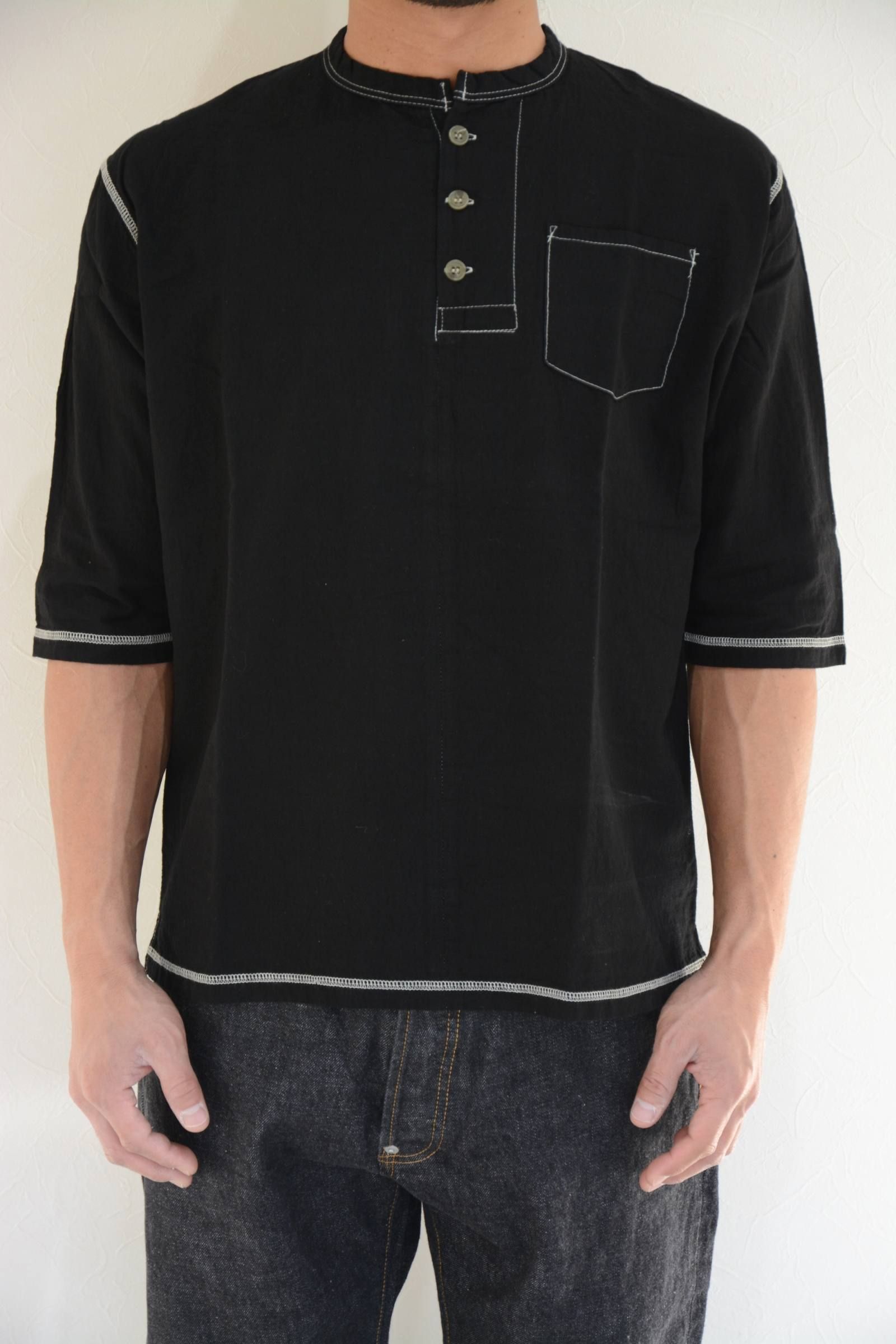 Henley Neck 冠衣 ”kaburi"