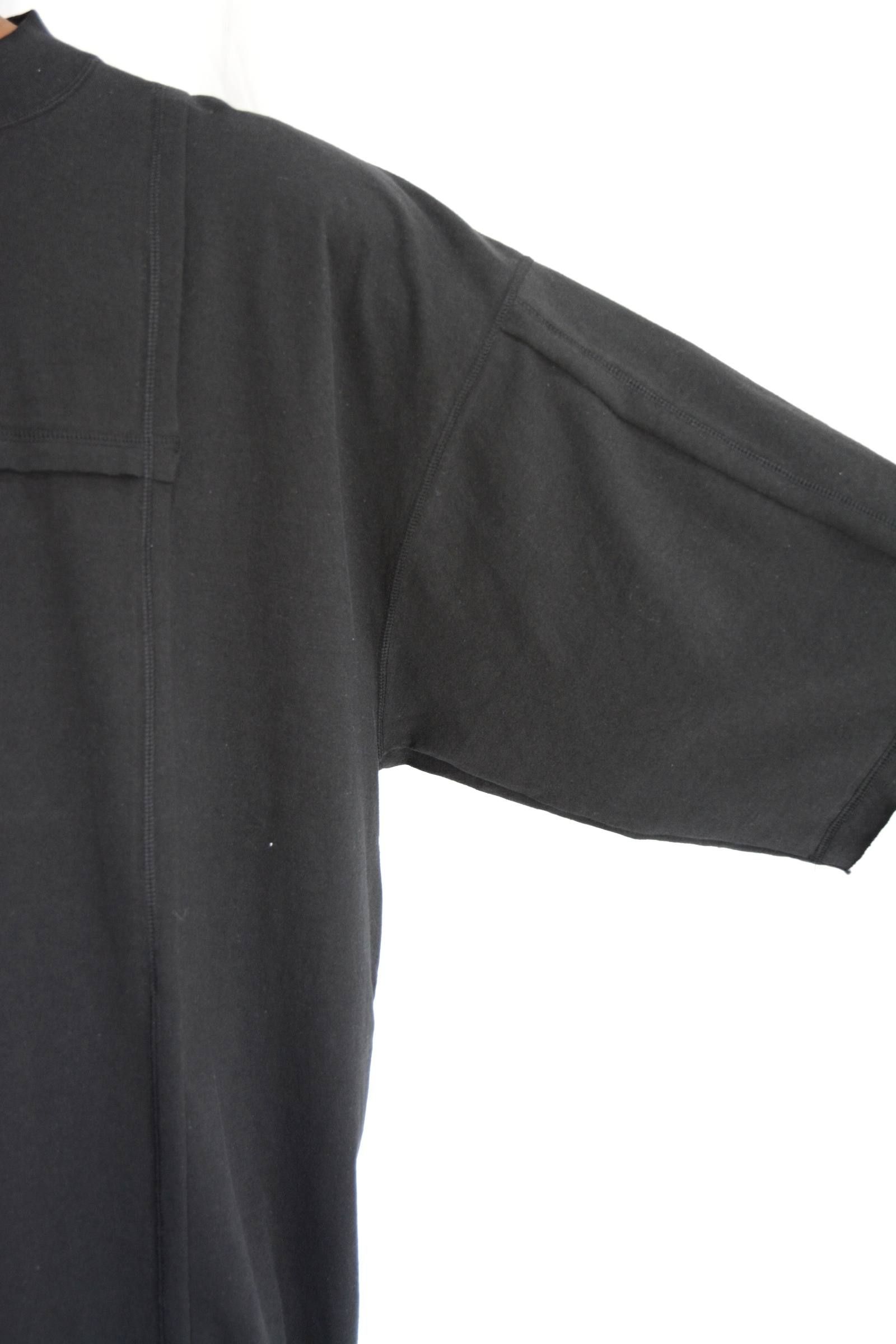 STAMP PRINT BIG TEE (BLACK)