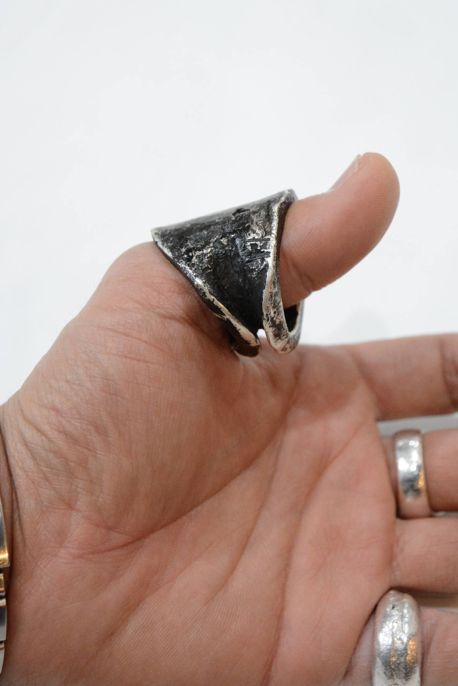 純銀 BEND RING