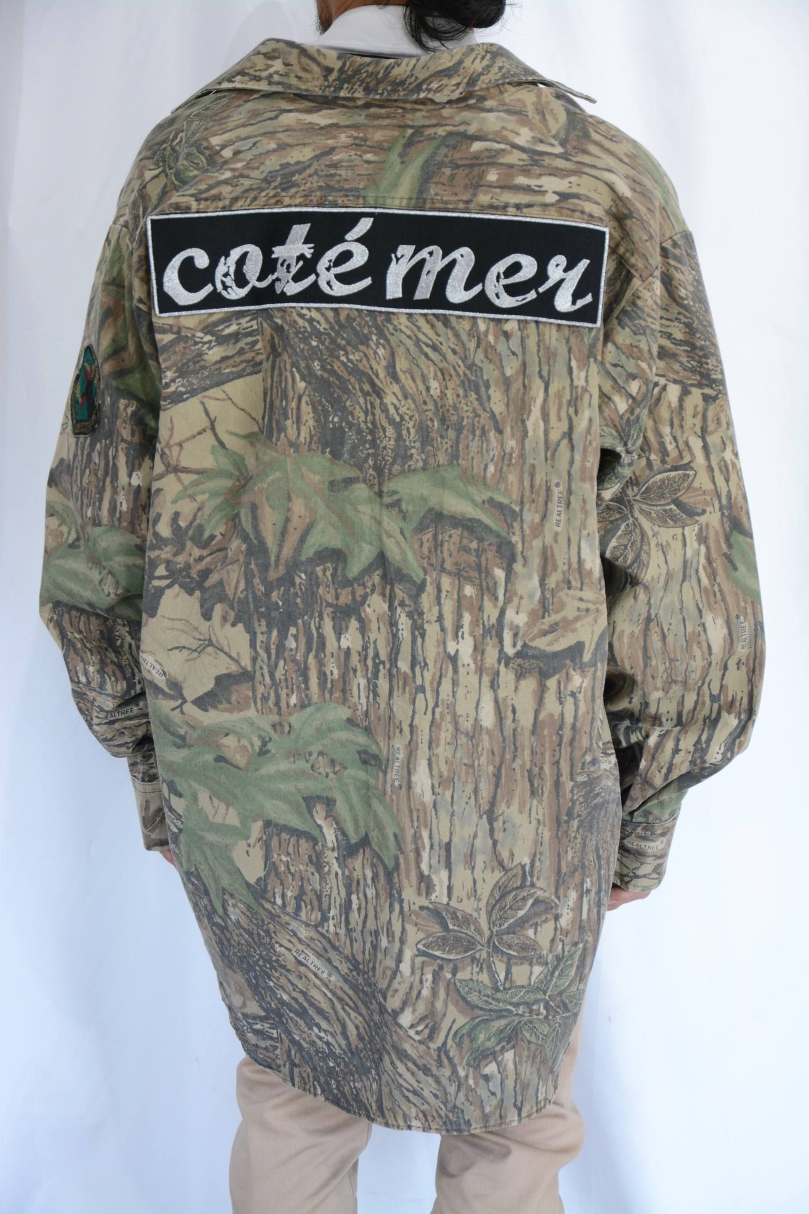 camouflage shirtjacket