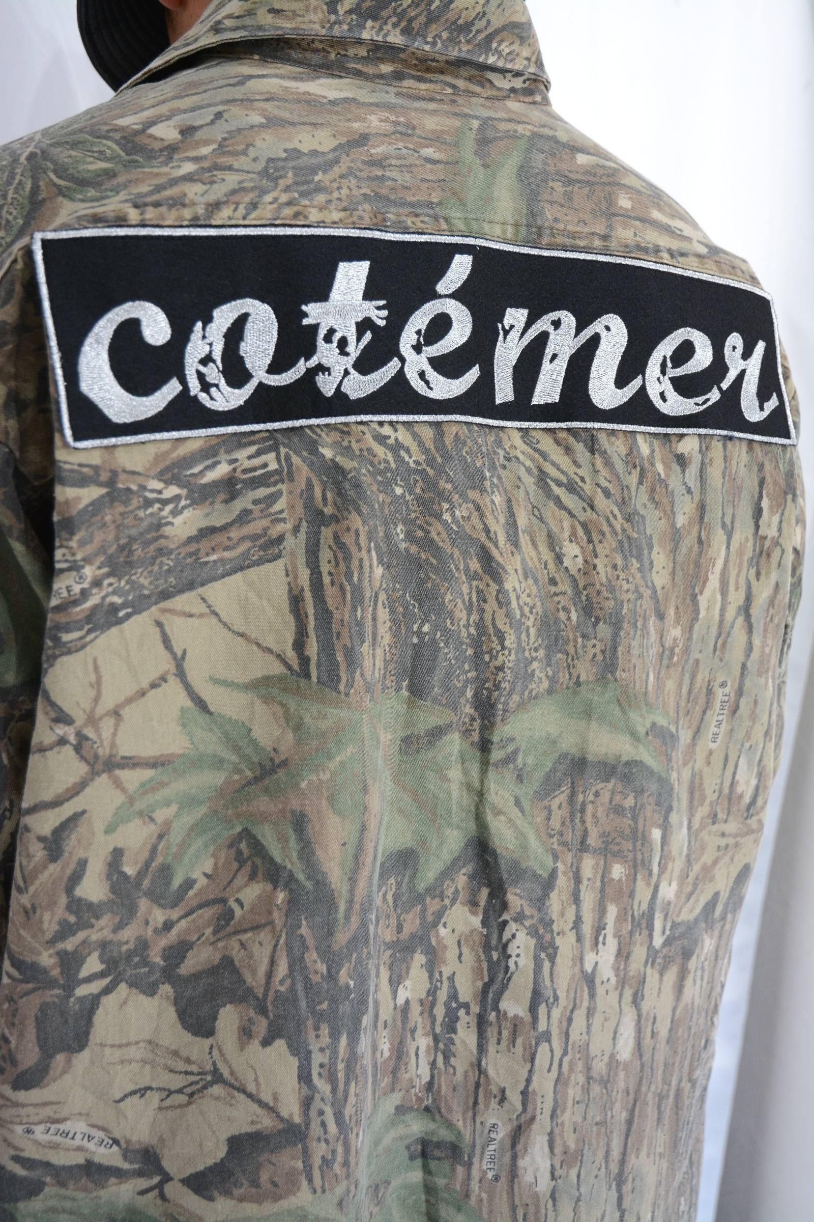 camouflage shirtjacket