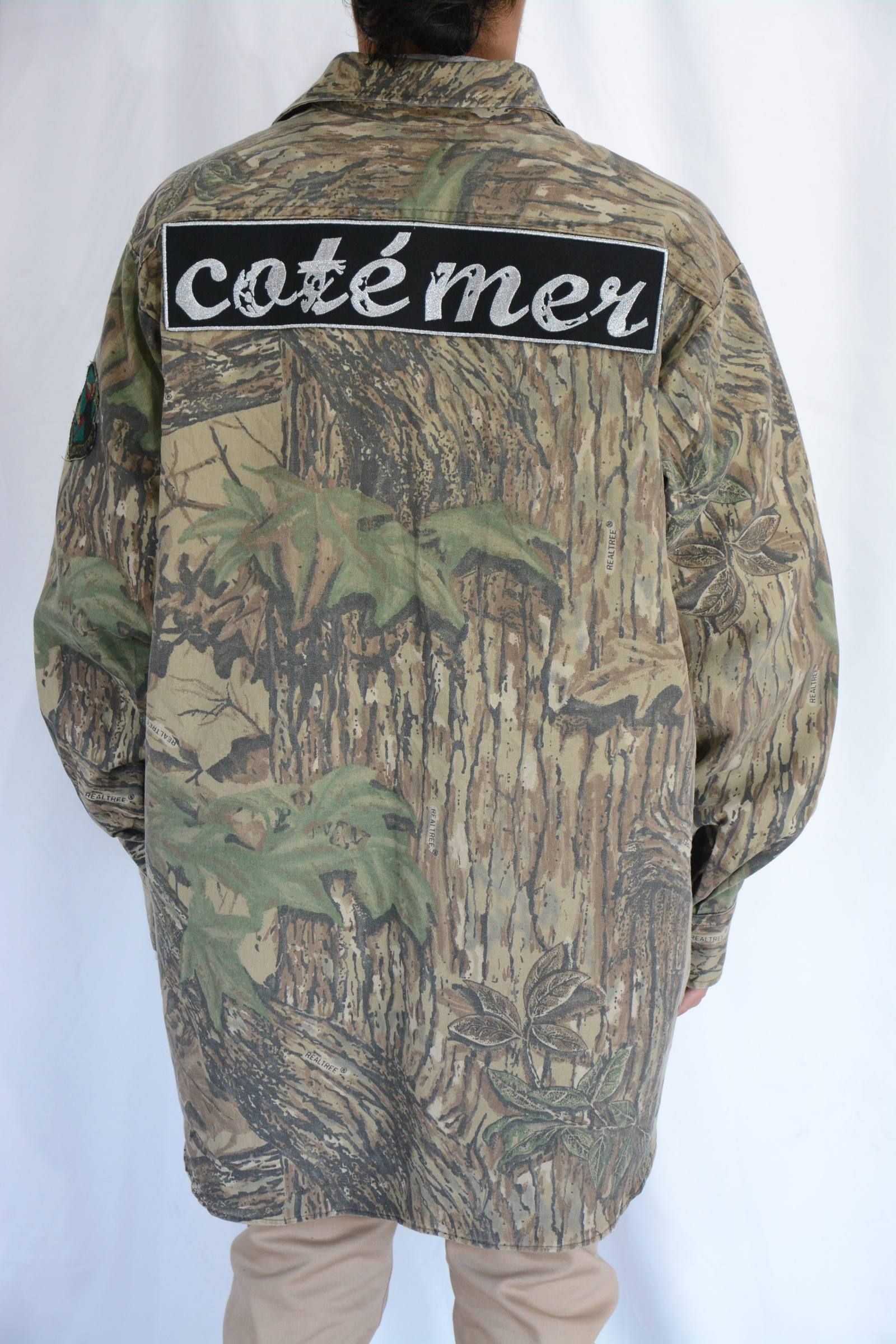 camouflage shirtjacket