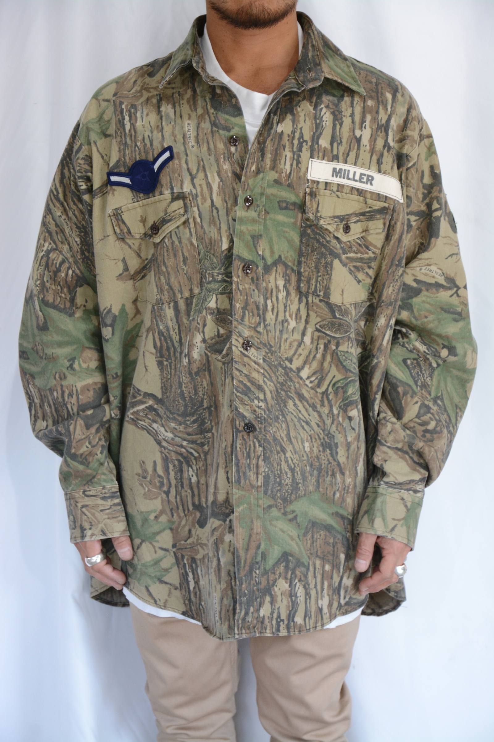 camouflage shirtjacket