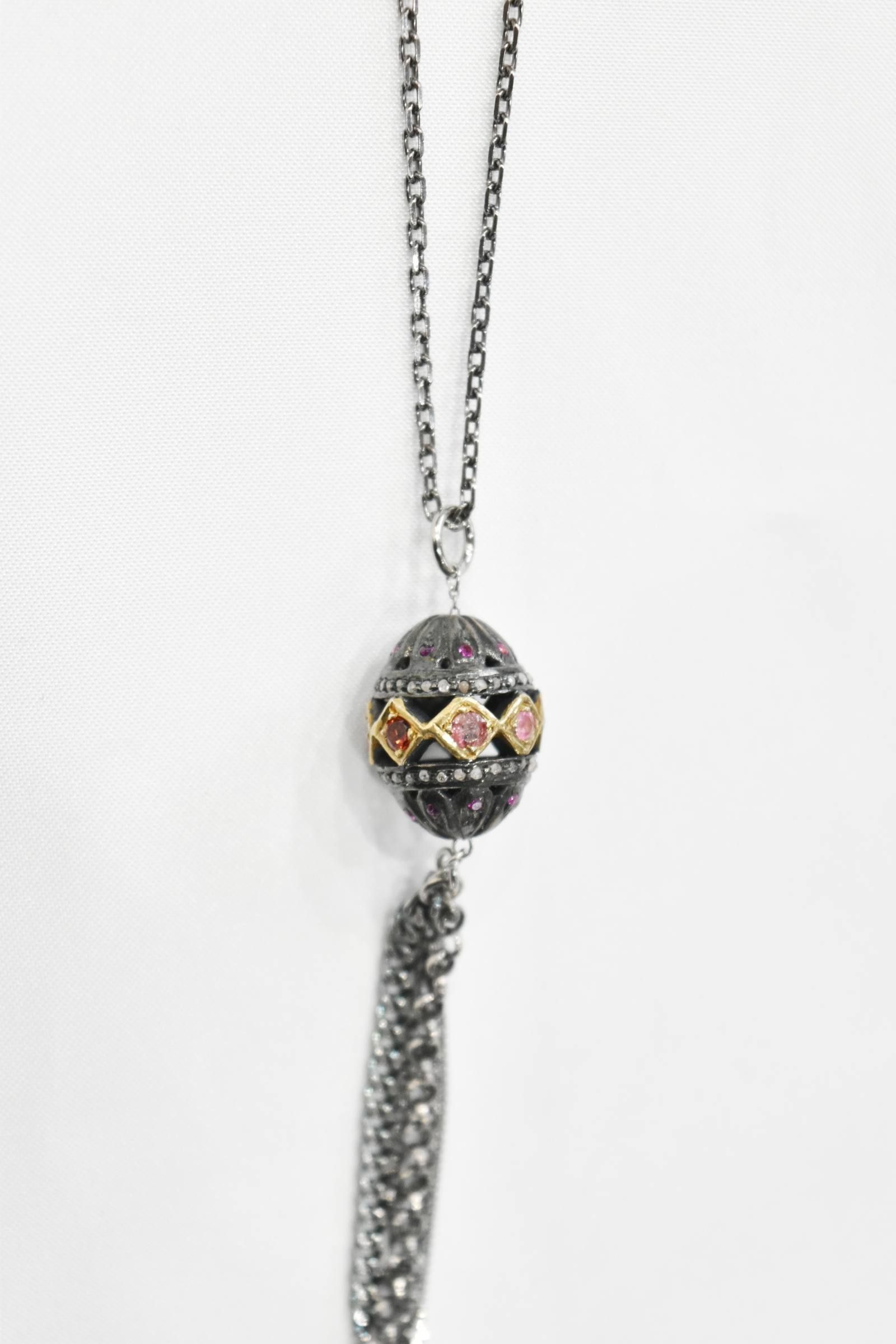 CAPSULE NECKLACE18-02 | カプセル ネックレス18-02 | ONE OF A KIND | 一点物