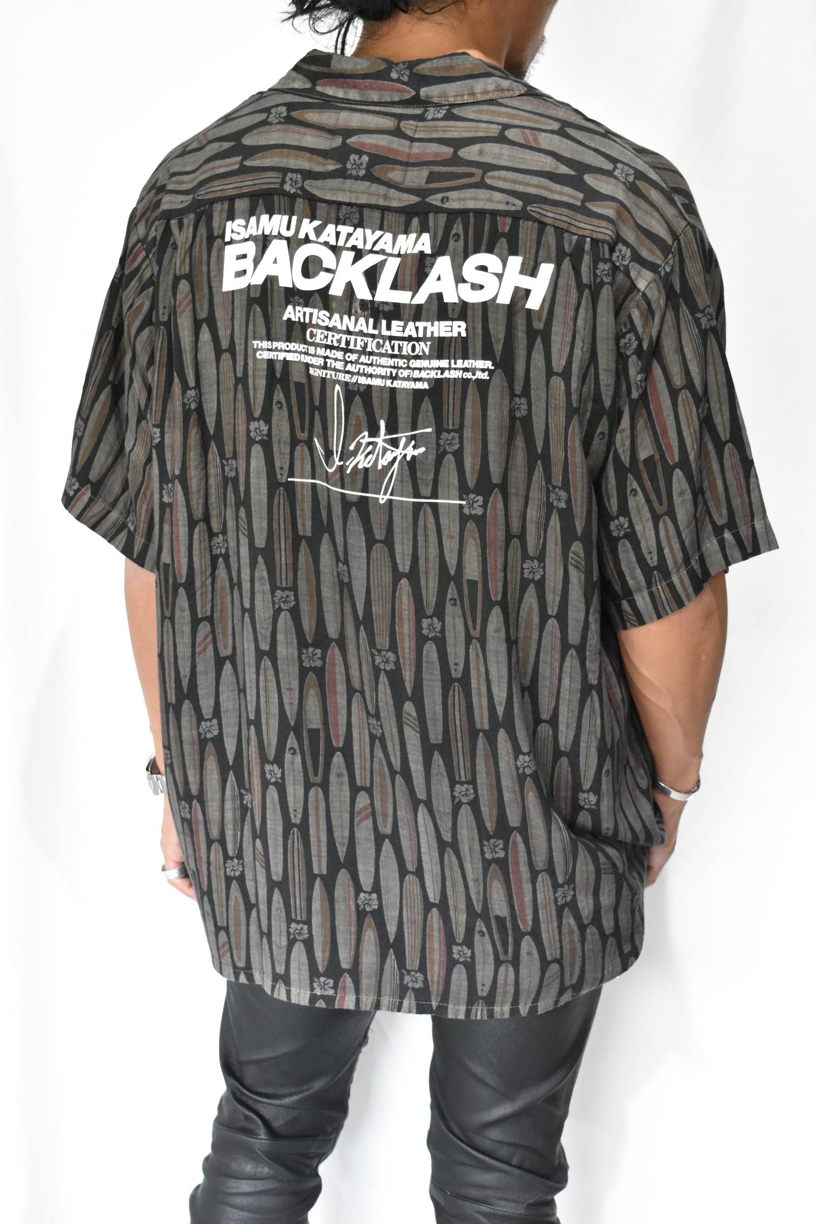 新品!!(定価75900)バックラッシュ BACKLASH・リメイクシャツ
