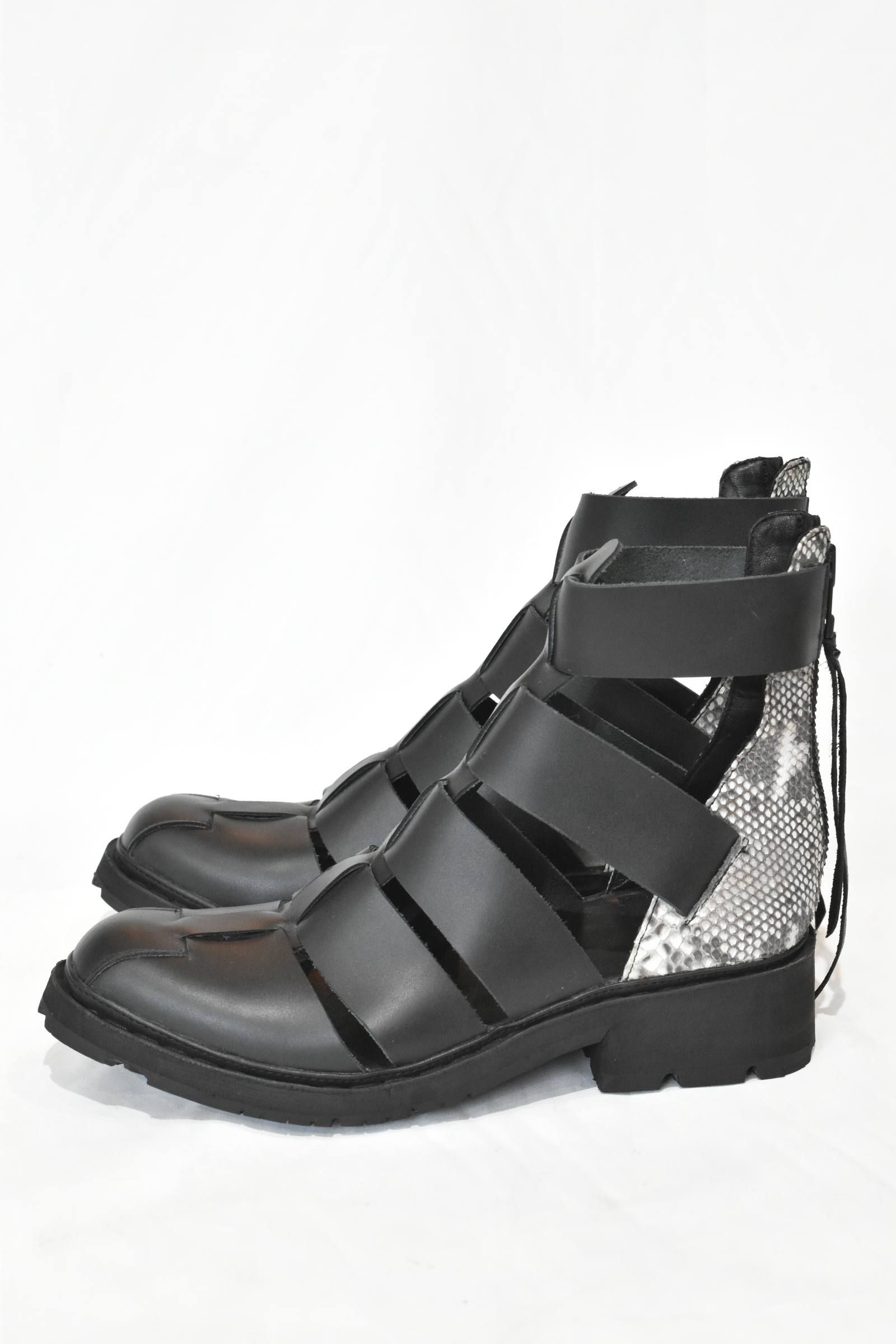 KMRii ヒールサンダル BLK METAL SANDAL 08 KMRii ヒールサンダル BLK METAL SANDAL 08