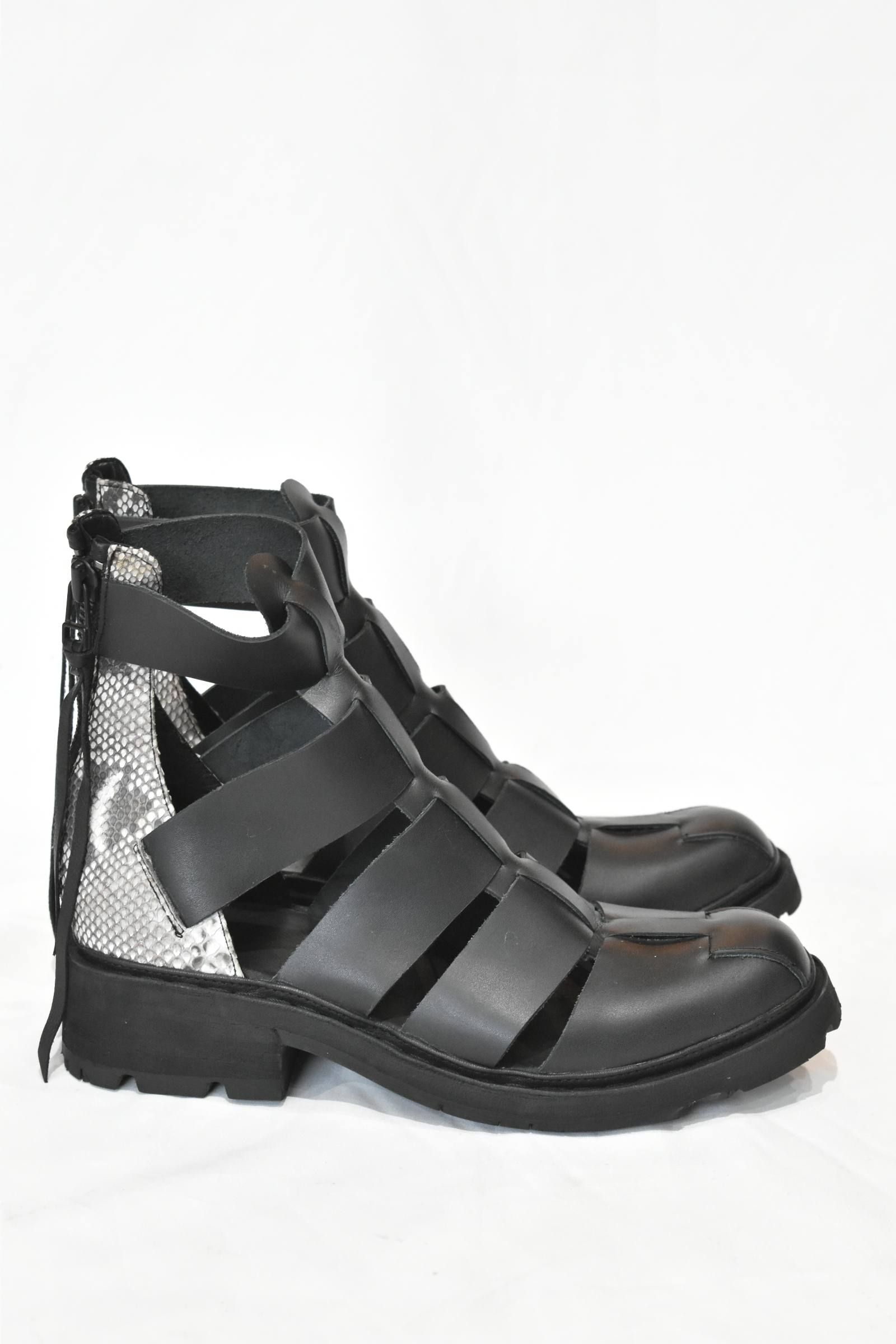 KMRii ヒールサンダル BLK METAL SANDAL 08 - サンダル