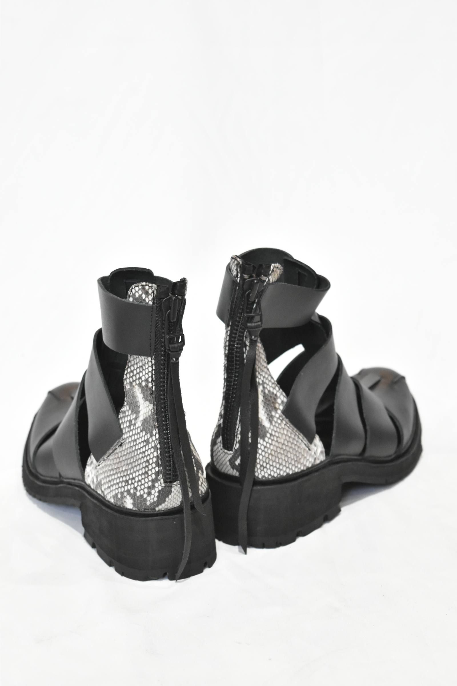 KMRii ヒールサンダル BLK METAL SANDAL 08 KMRii ヒールサンダル BLK METAL SANDAL 08