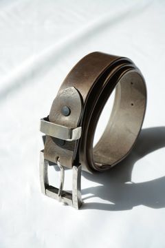 イタリアンダブルショルダー シワ加工プルアップ ベルト