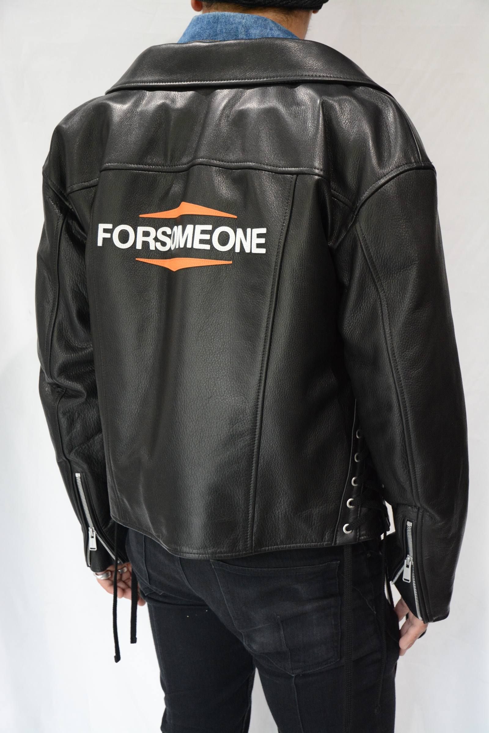 FORSOMEONE - DOCKING RIDERS JACKET (INDIGO) | chord online store