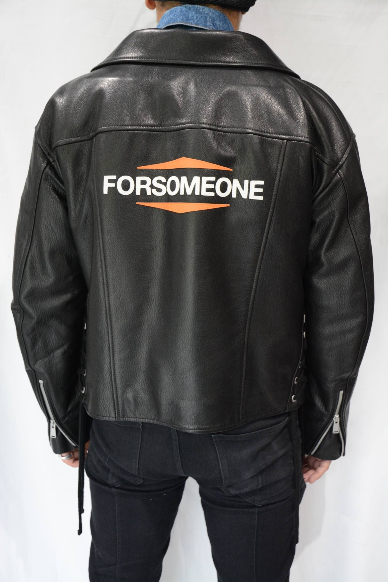 FORSOMEONE - DOCKING RIDERS JACKET (INDIGO) | chord online store