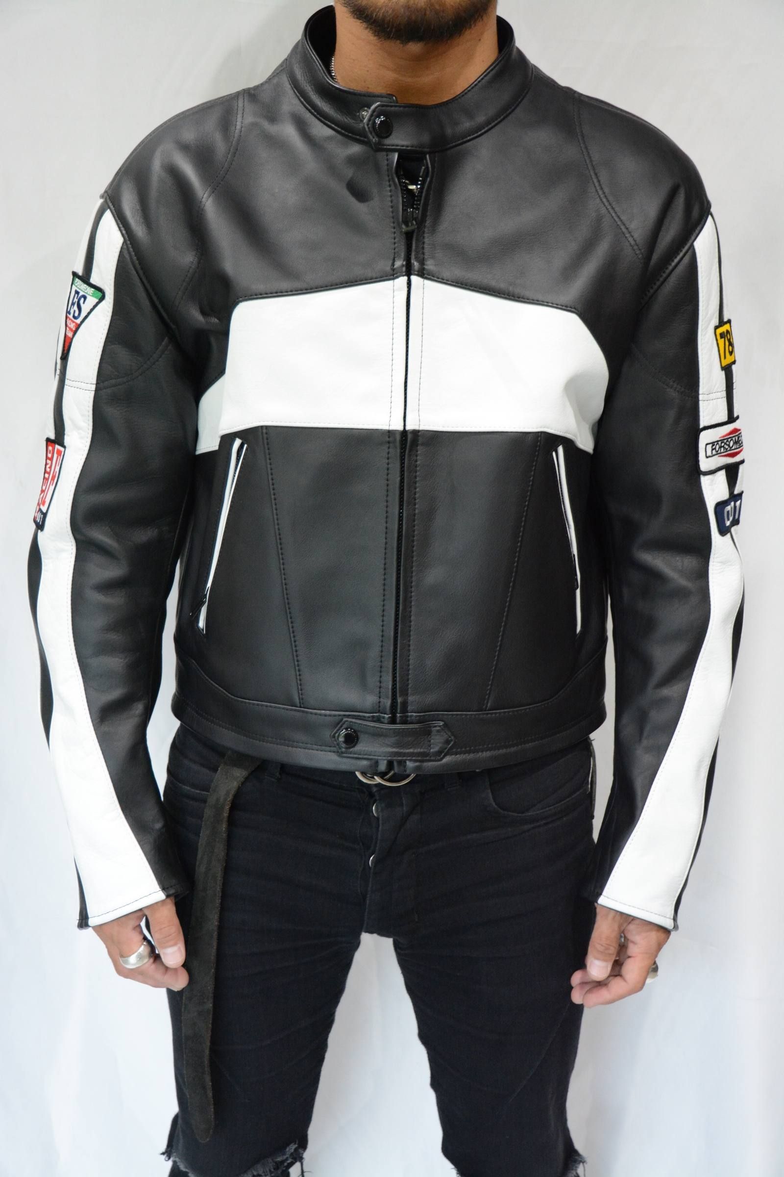 FORSOMEONE - RACING RIDERS JACKET 2 (BLACK) | chord online store