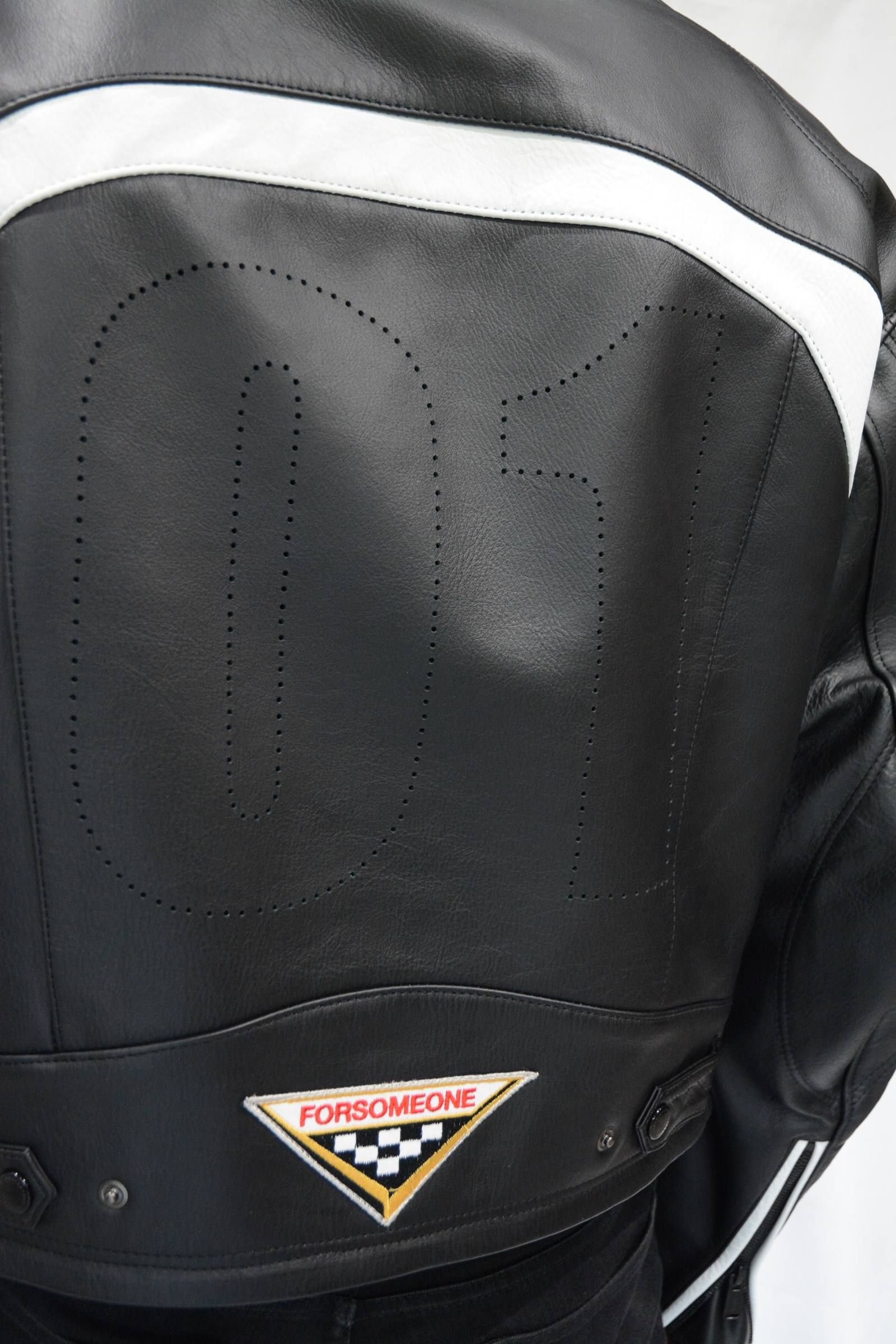 FORSOMEONE - RACING RIDERS JACKET 2 (BLACK) | chord online store