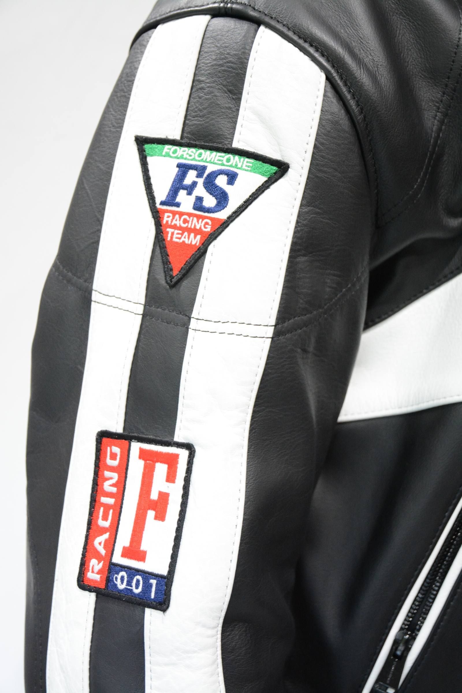 FORSOMEONE - RACING RIDERS JACKET 2 (BLACK) | chord online store