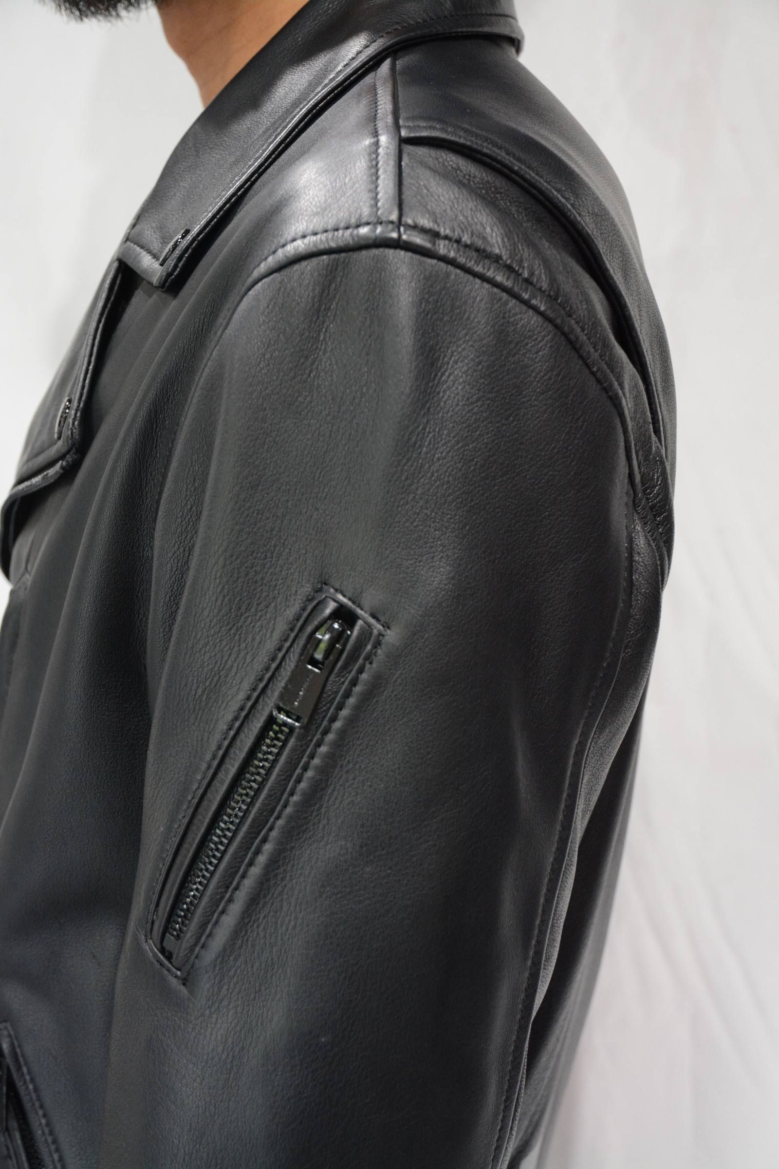 W RIDERS JACKET CUSTOM (BLACK)