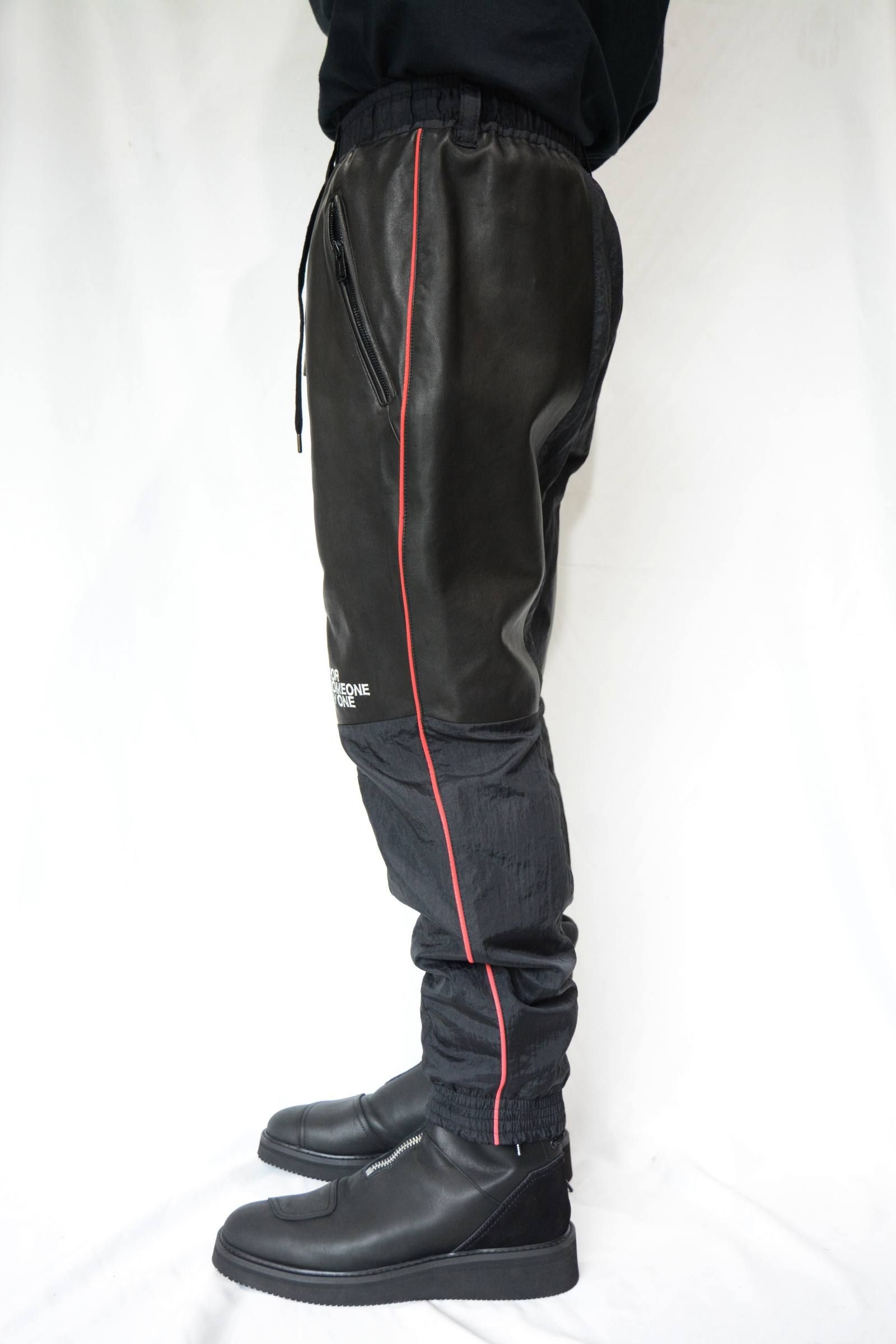 COMBI TRACK PANTS (BLACK)