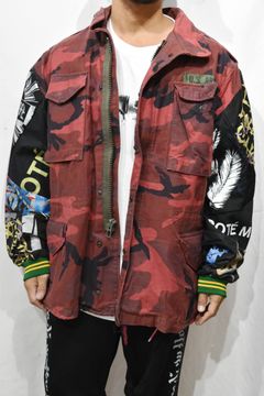 ミリタリー切替JK (レッド系)