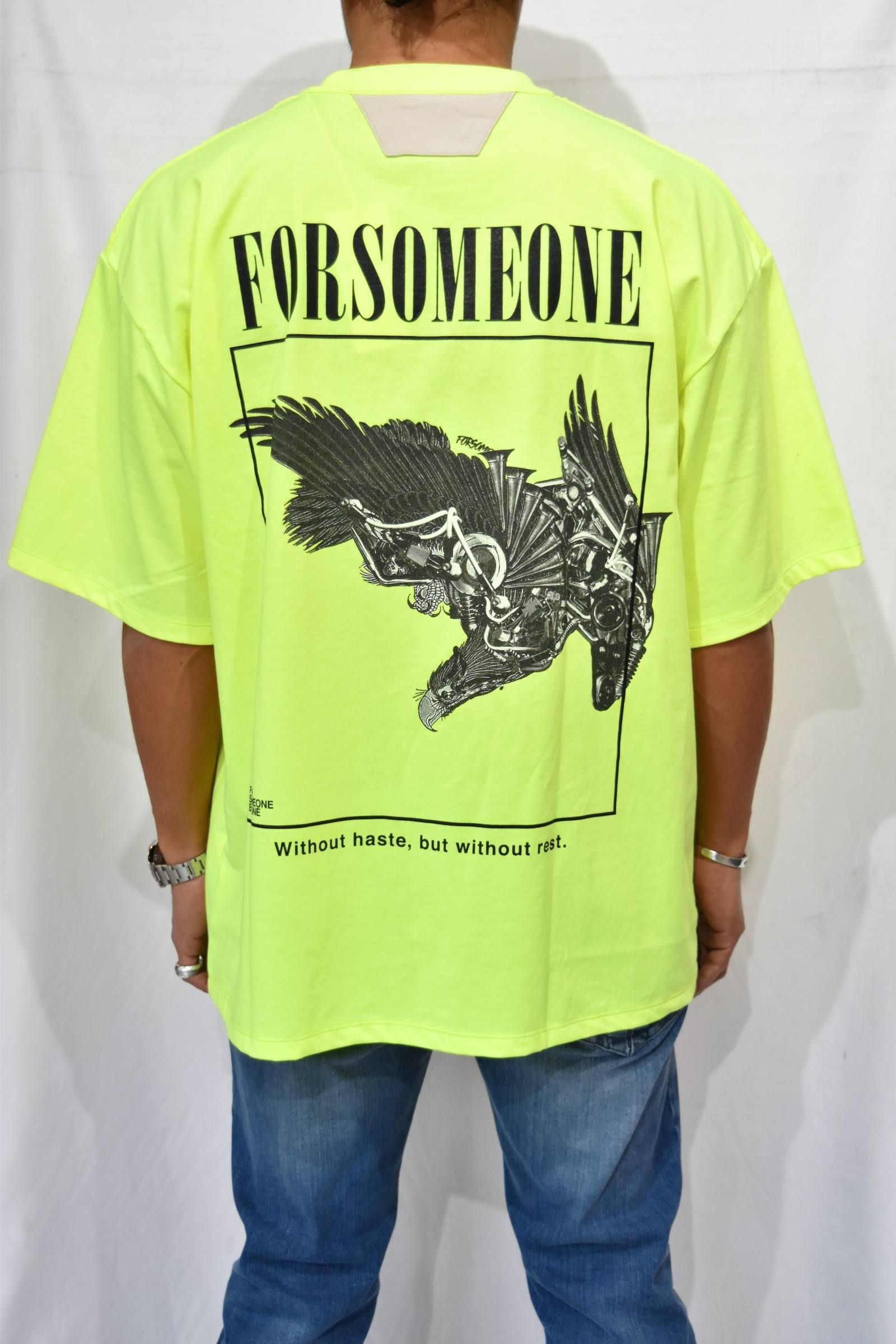 METAL EAGLE TEE (YELLOW)