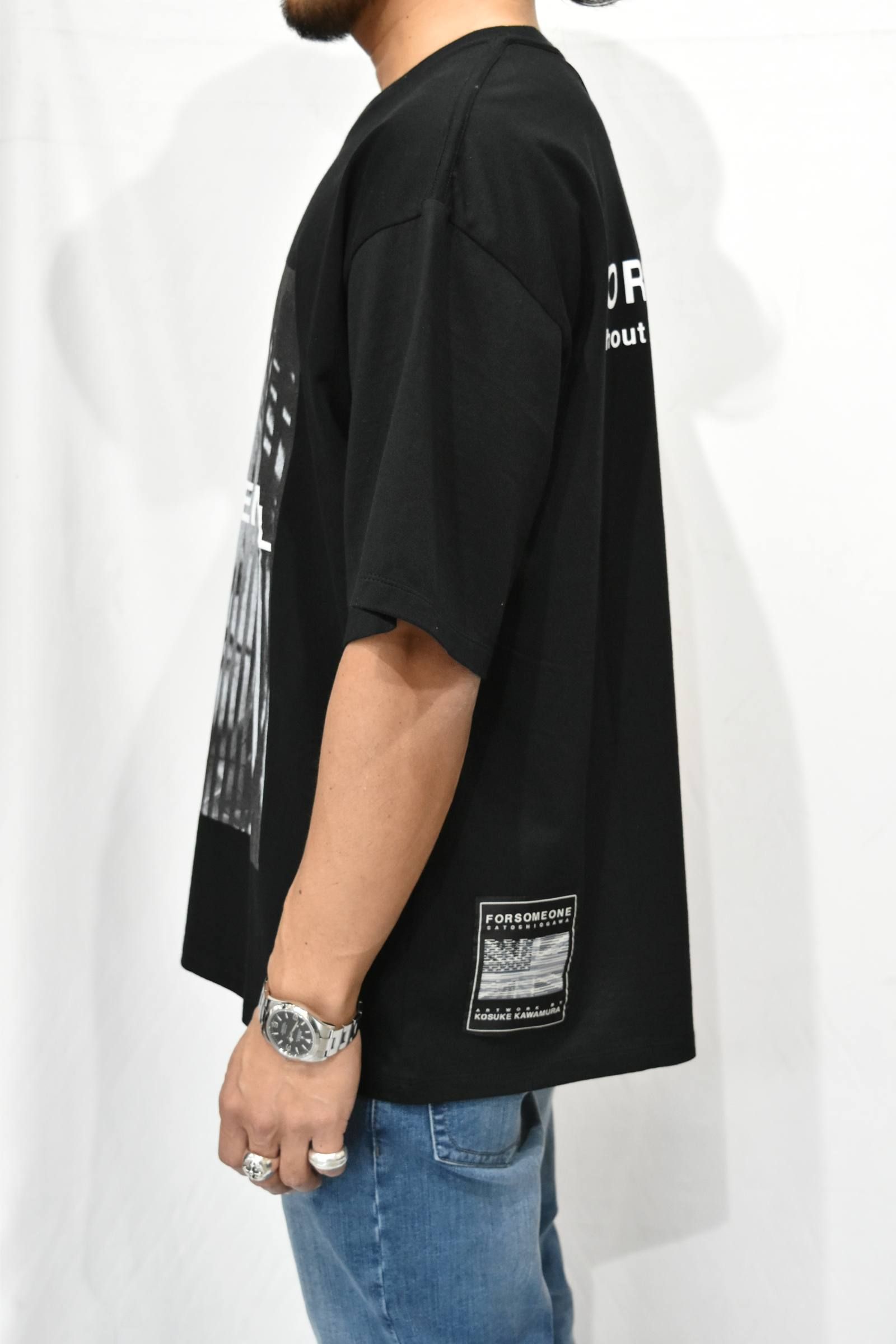 TWOFACE TEE (BLACK)