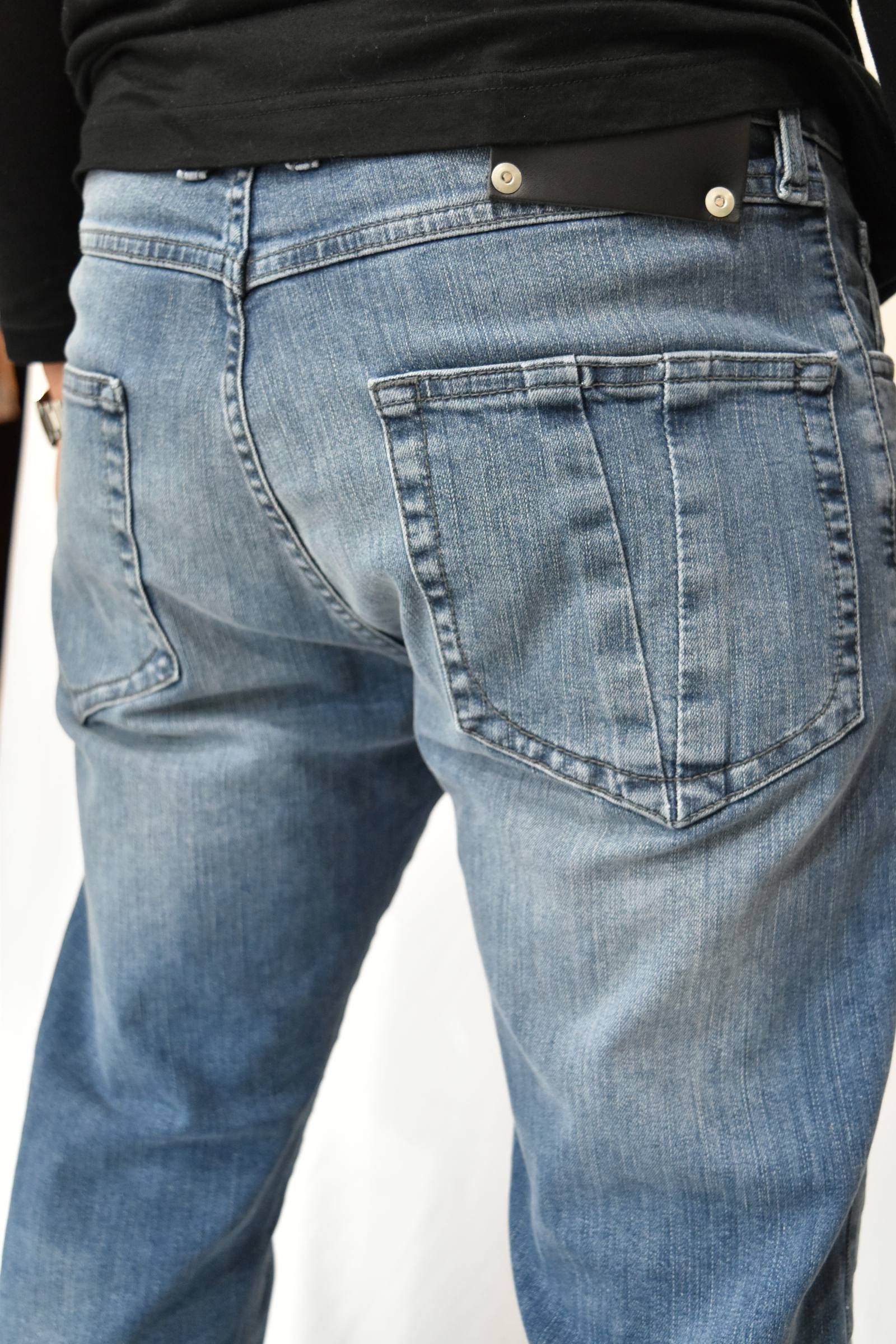 クロップドブーツカット デニムパンツ