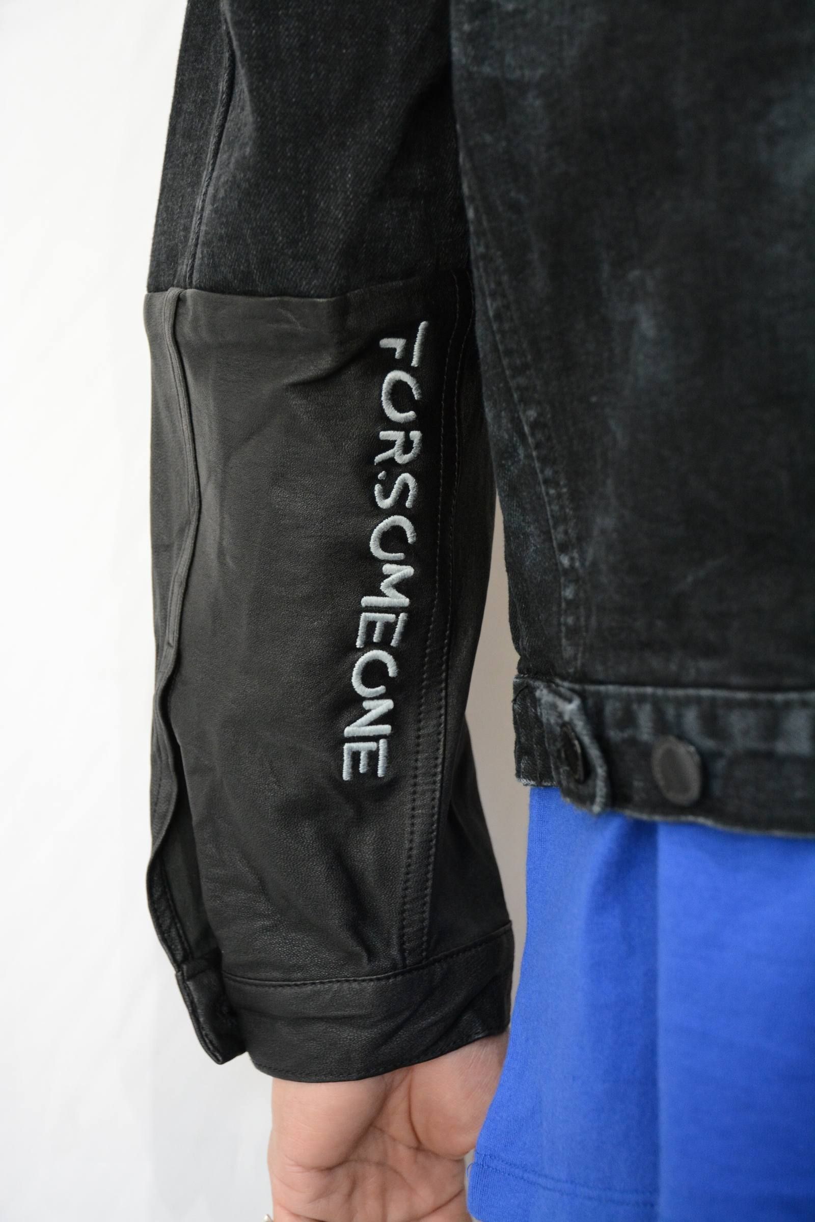 LEFTY DENIM DENIM JACKET (BLACK)