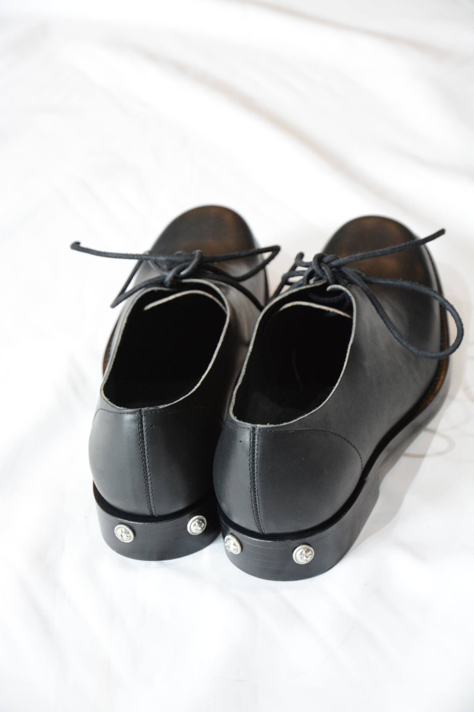 The Line GUIDI カーフレザー+オイルクロコレザーソール