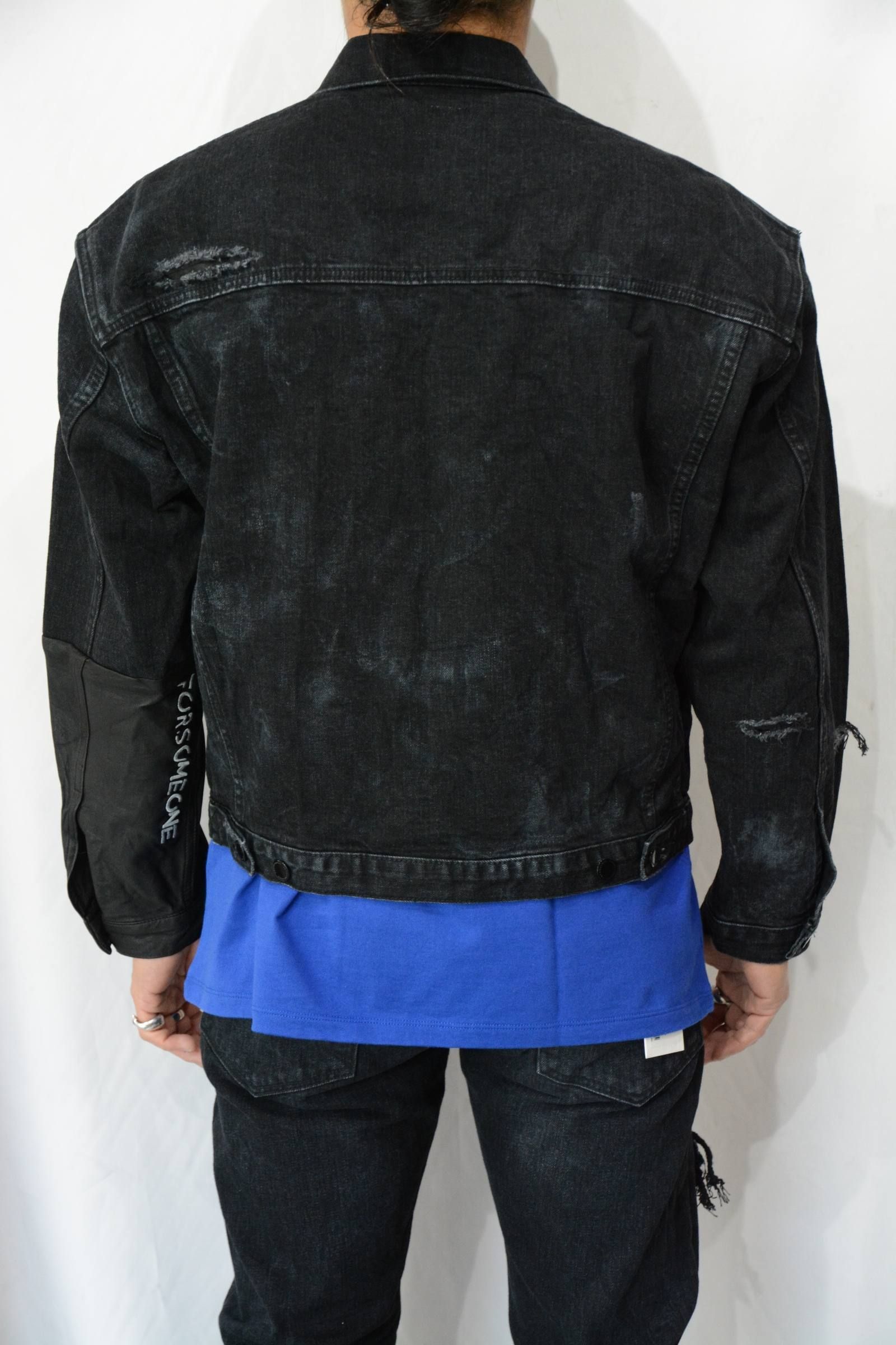 LEFTY DENIM DENIM JACKET (BLACK)