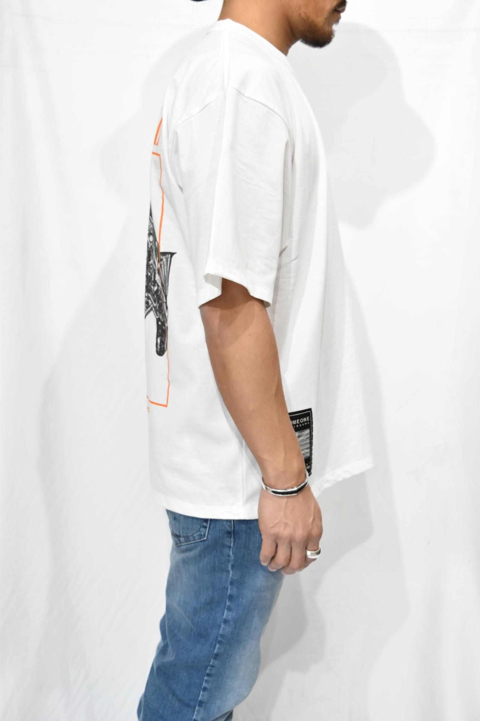 METAL EAGLE TEE (WHITE)