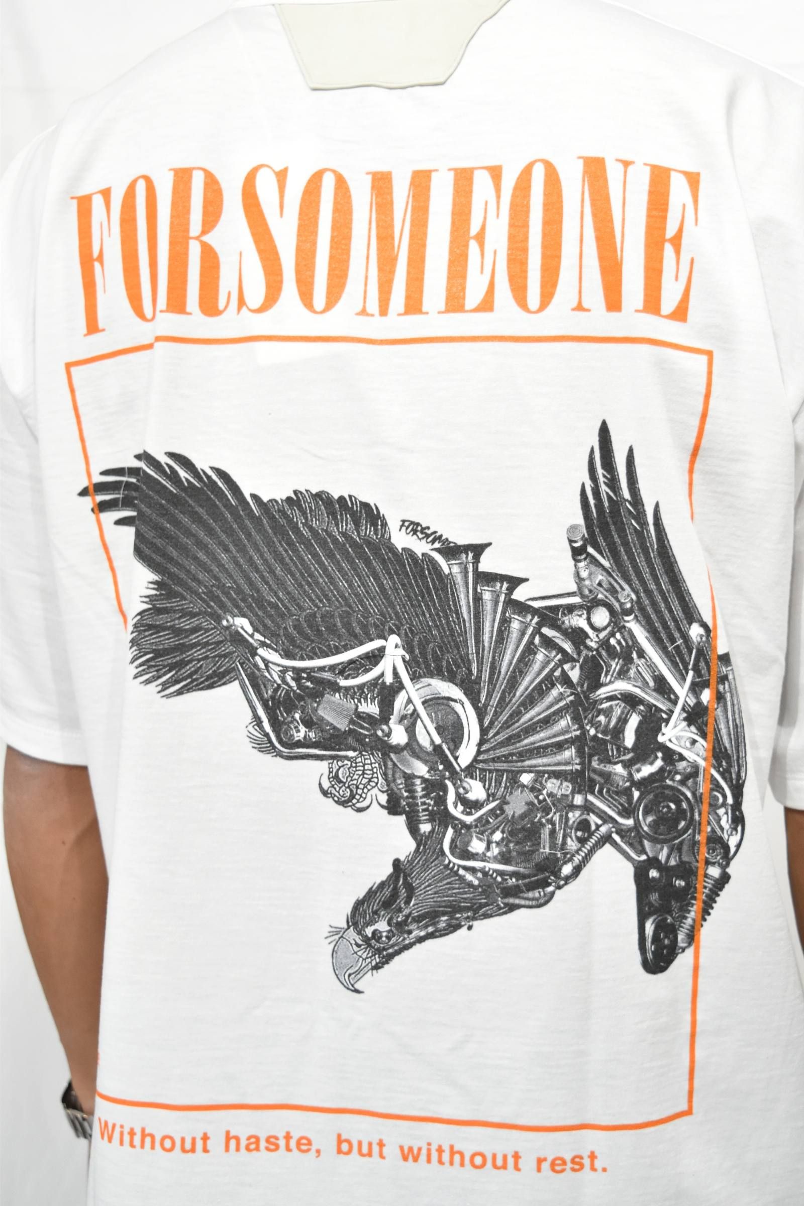 METAL EAGLE TEE (WHITE)