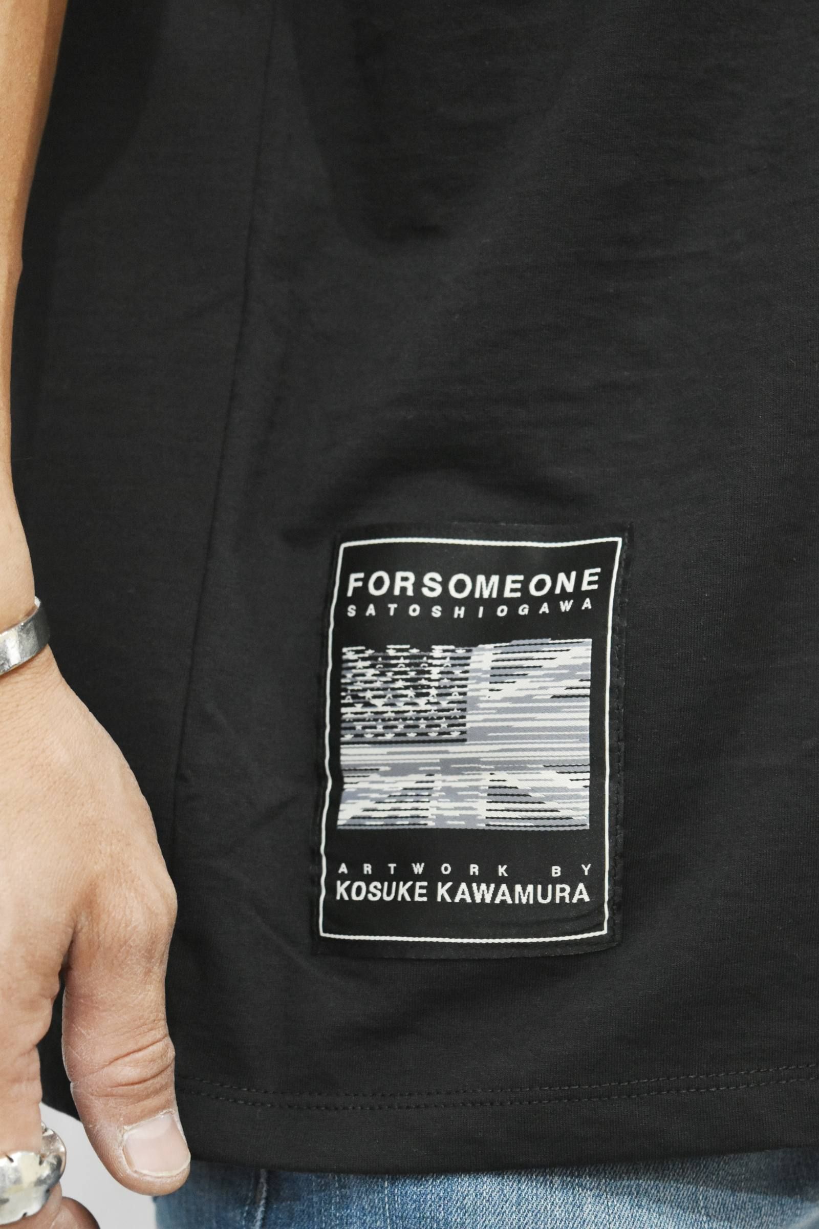 METAL EAGLE TEE (BLACK)