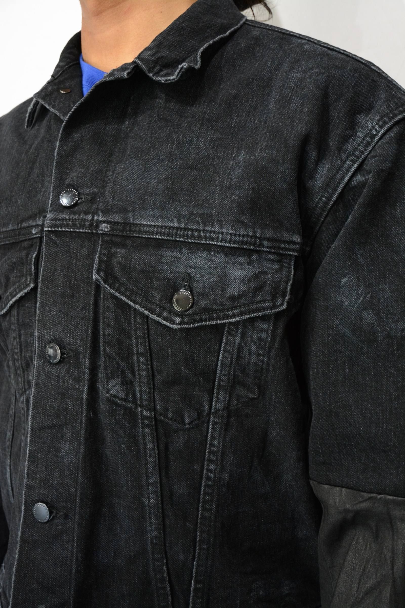 LEFTY DENIM DENIM JACKET (BLACK)