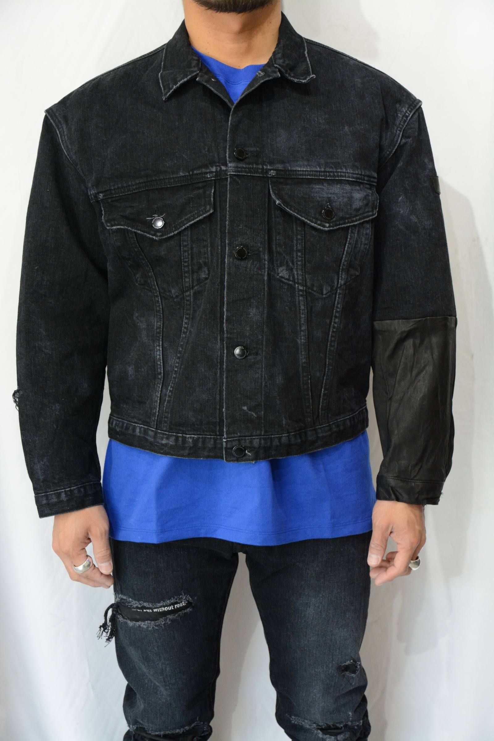 LEFTY DENIM DENIM JACKET (BLACK)