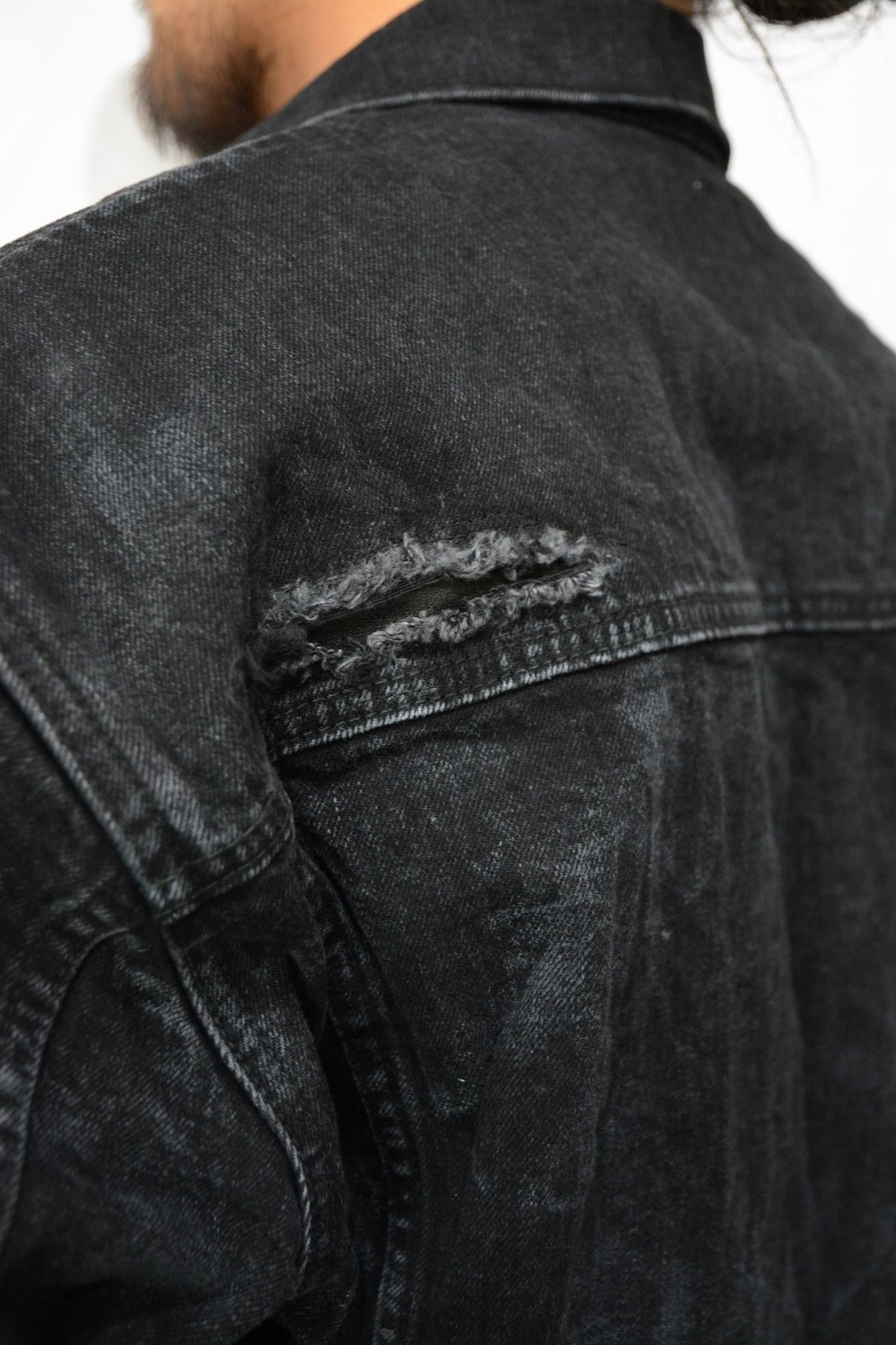 LEFTY DENIM DENIM JACKET (BLACK)