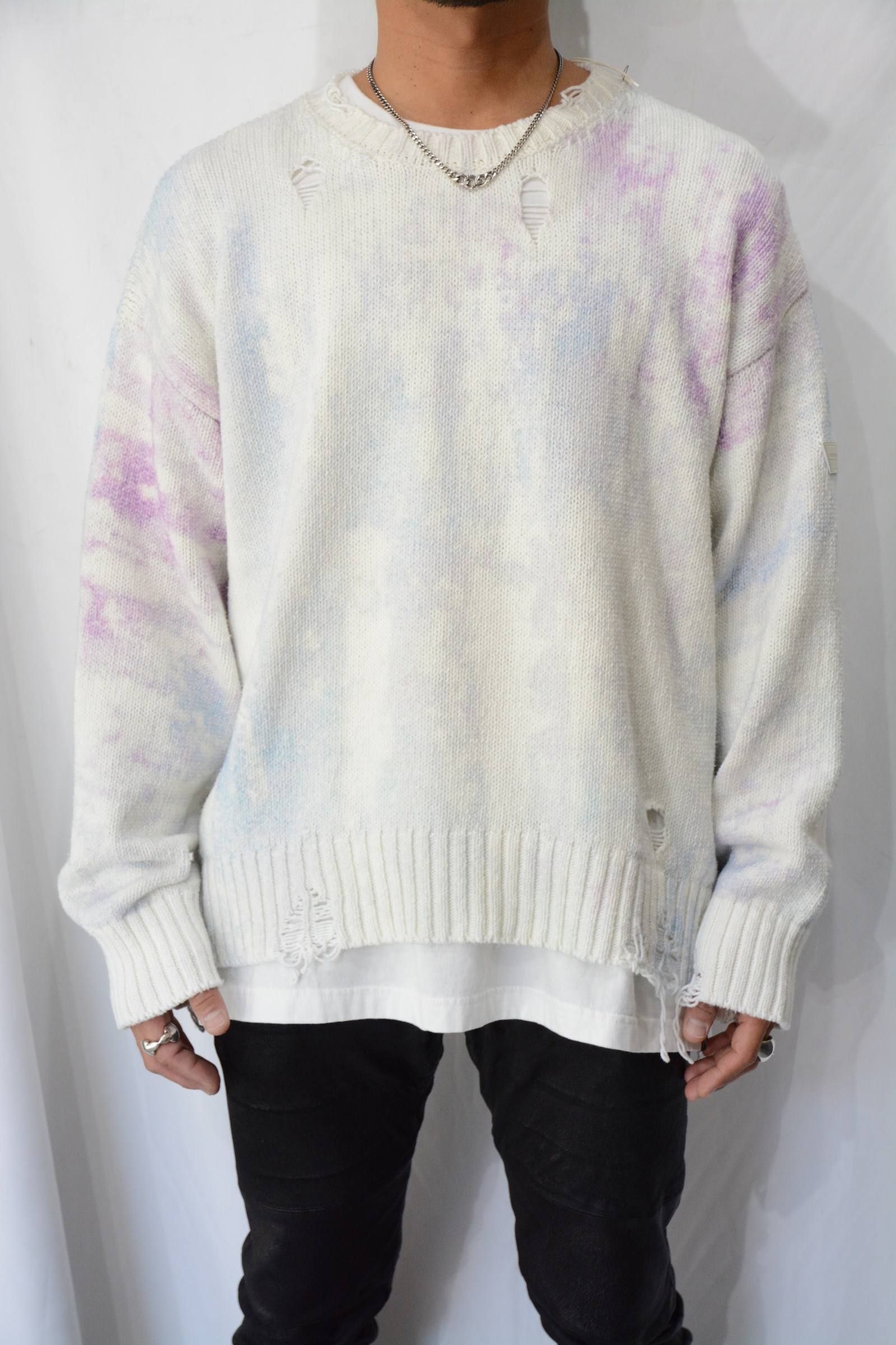 TIE DYE KNIT ”