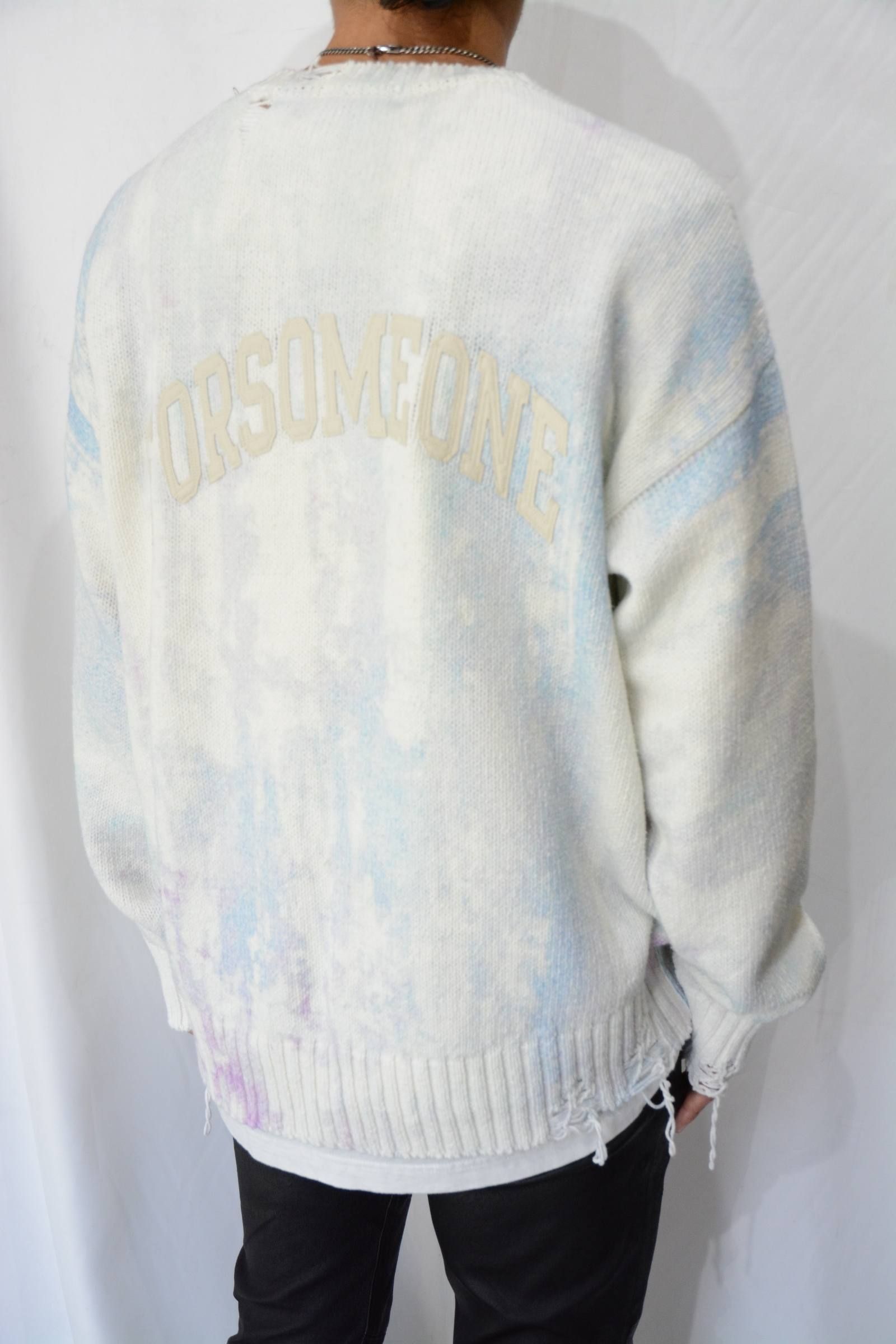 TIE DYE KNIT ”