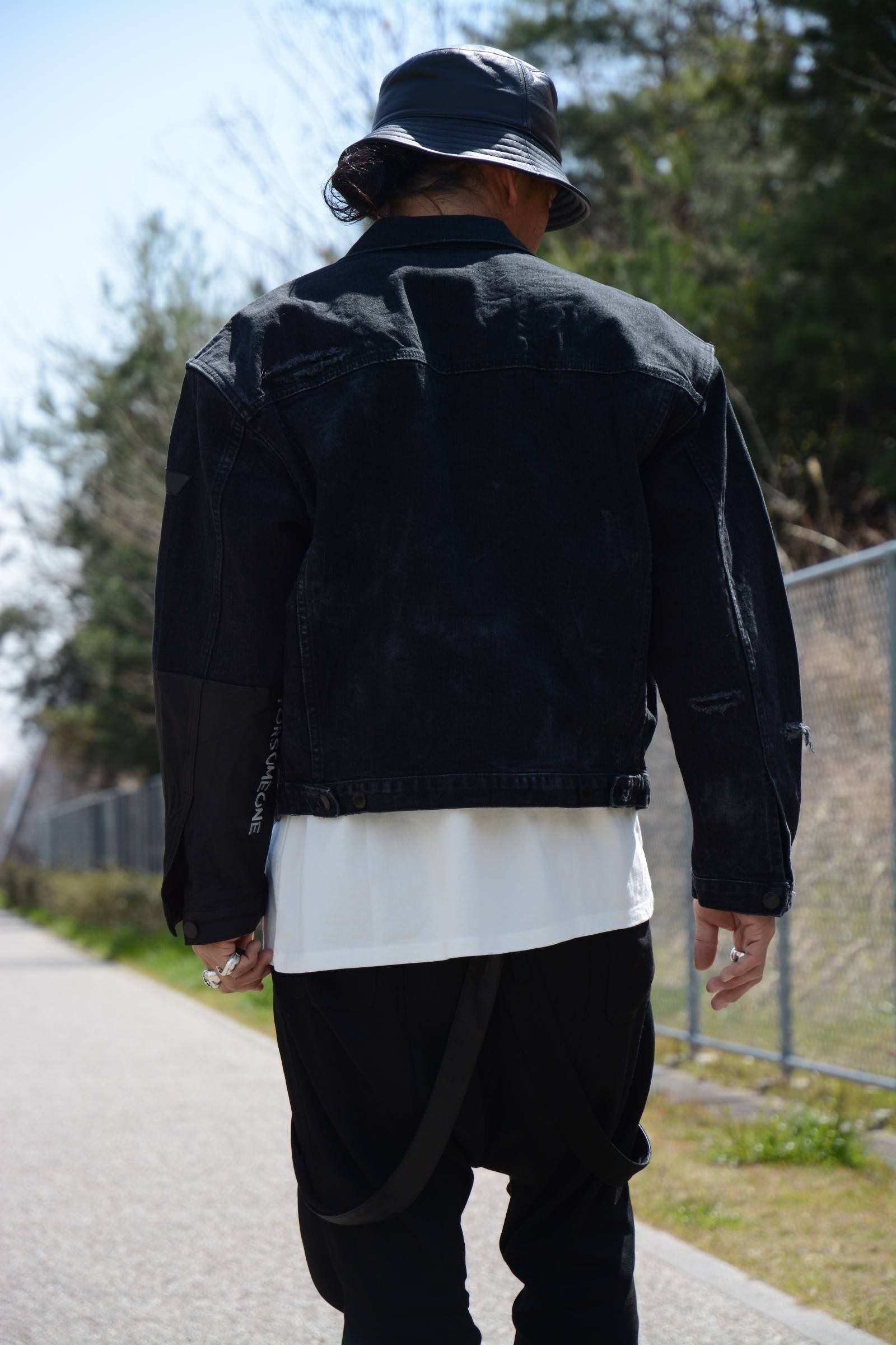 LEFTY DENIM DENIM JACKET (BLACK)