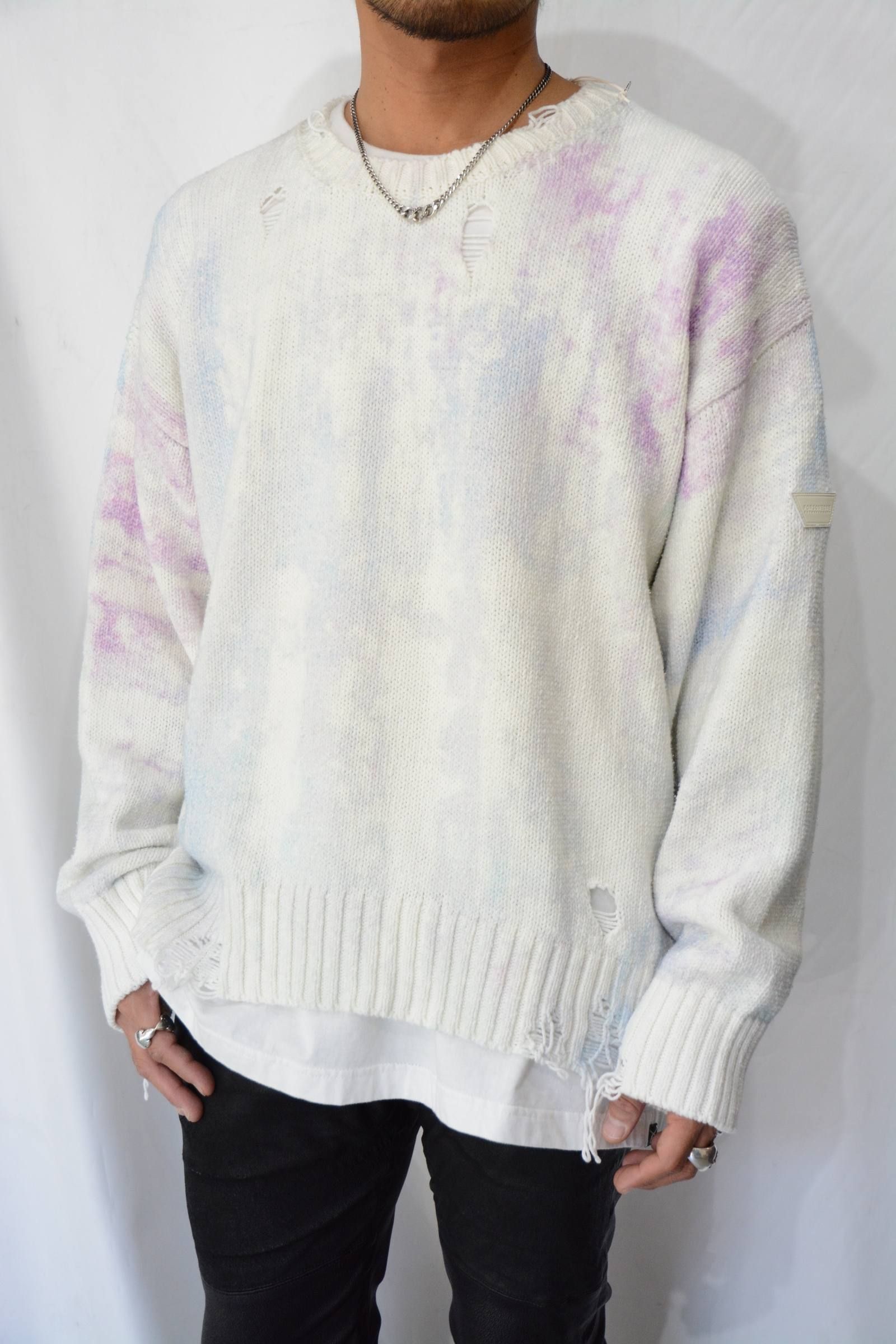 TIE DYE KNIT ”