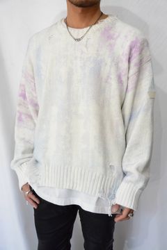 TIE DYE KNIT ”
