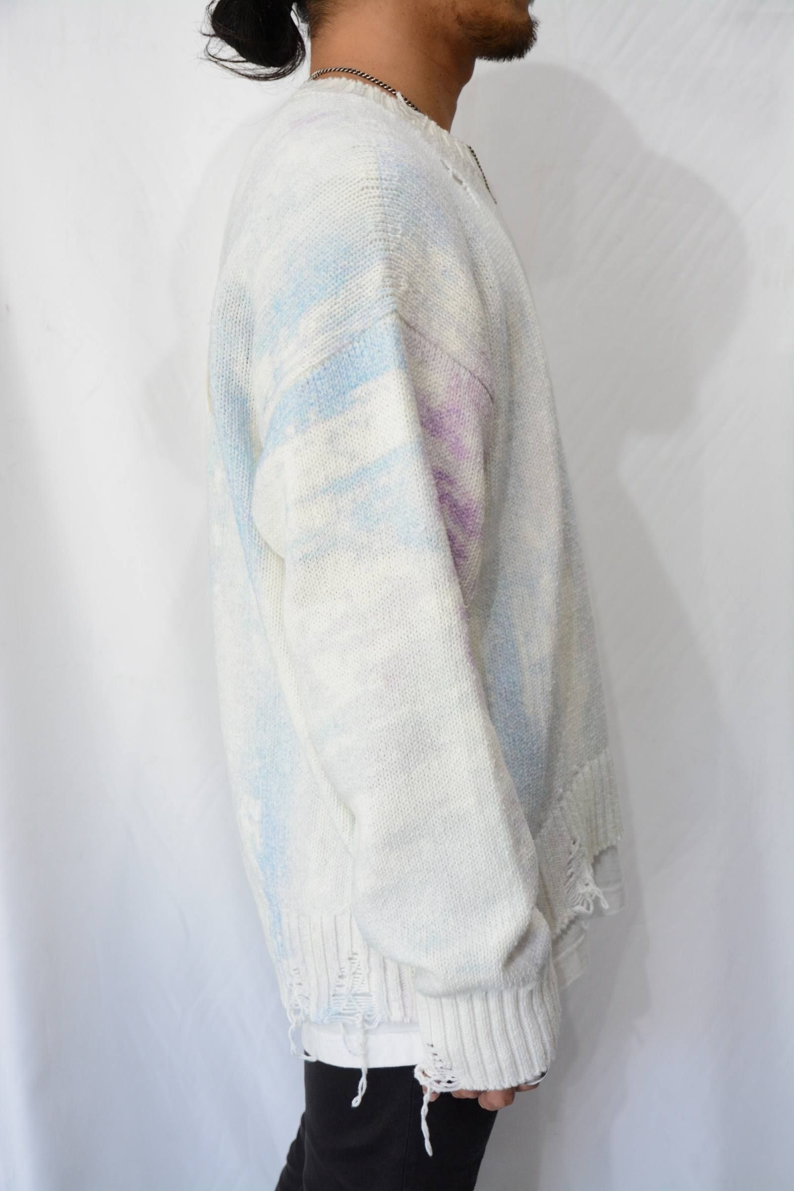TIE DYE KNIT ”