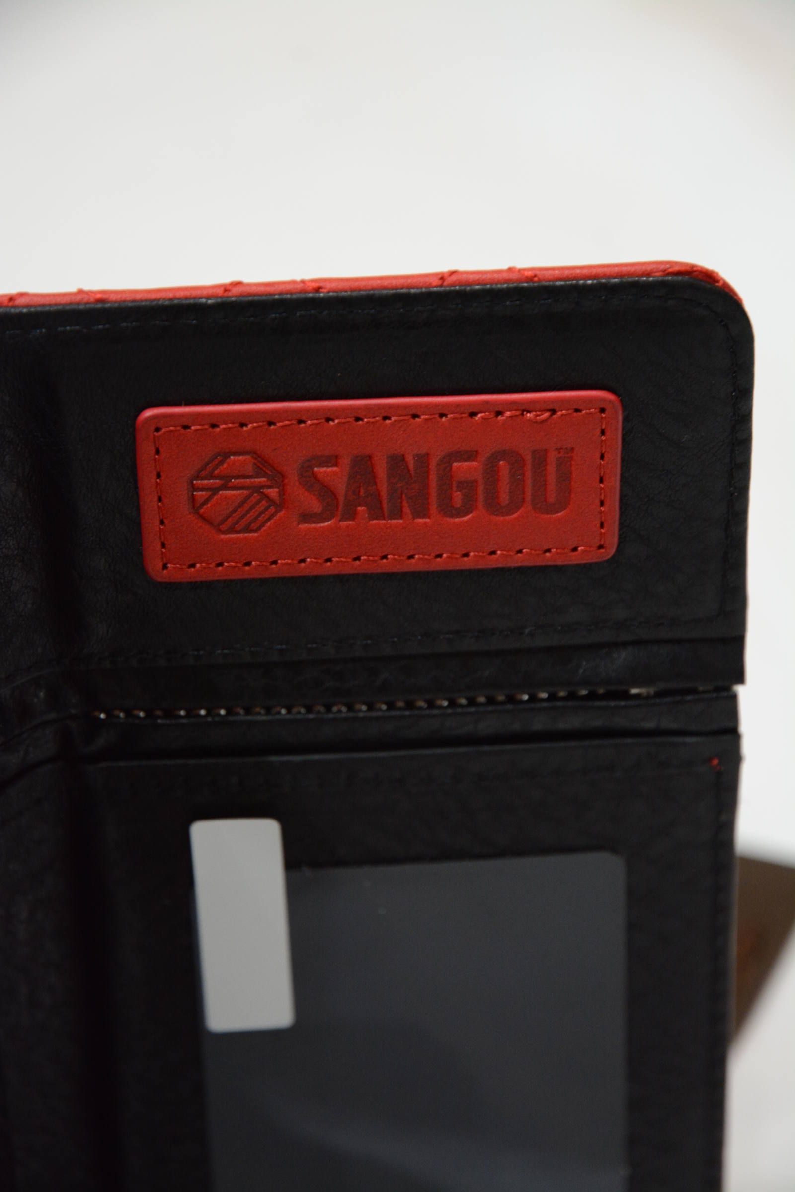 × SANGOU イタリアンショルダーレザー iPhone X ケース