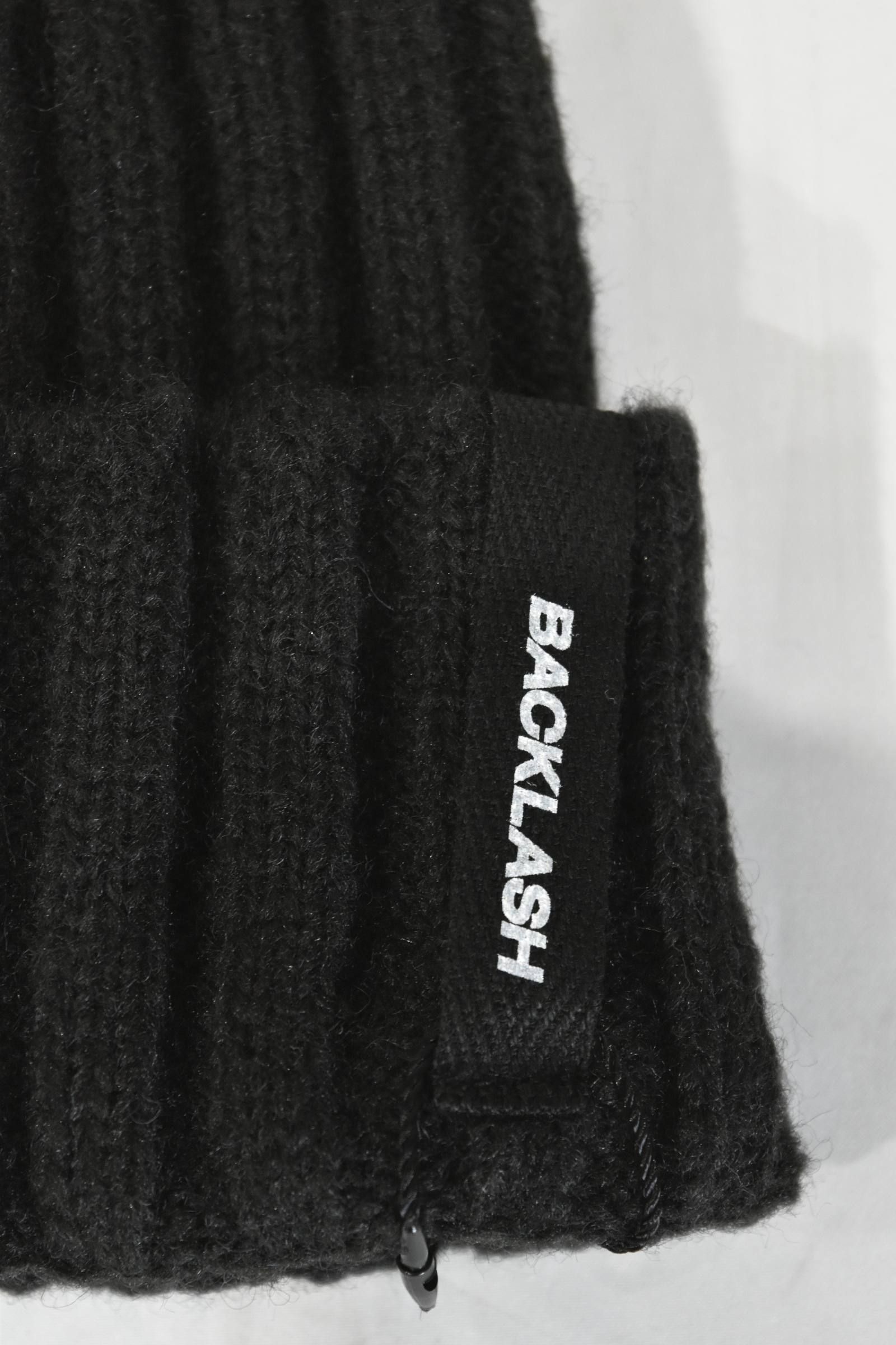 ISAMU KATAYAMA BACKLASH - ニットキャップ （BLACK） ビーニー