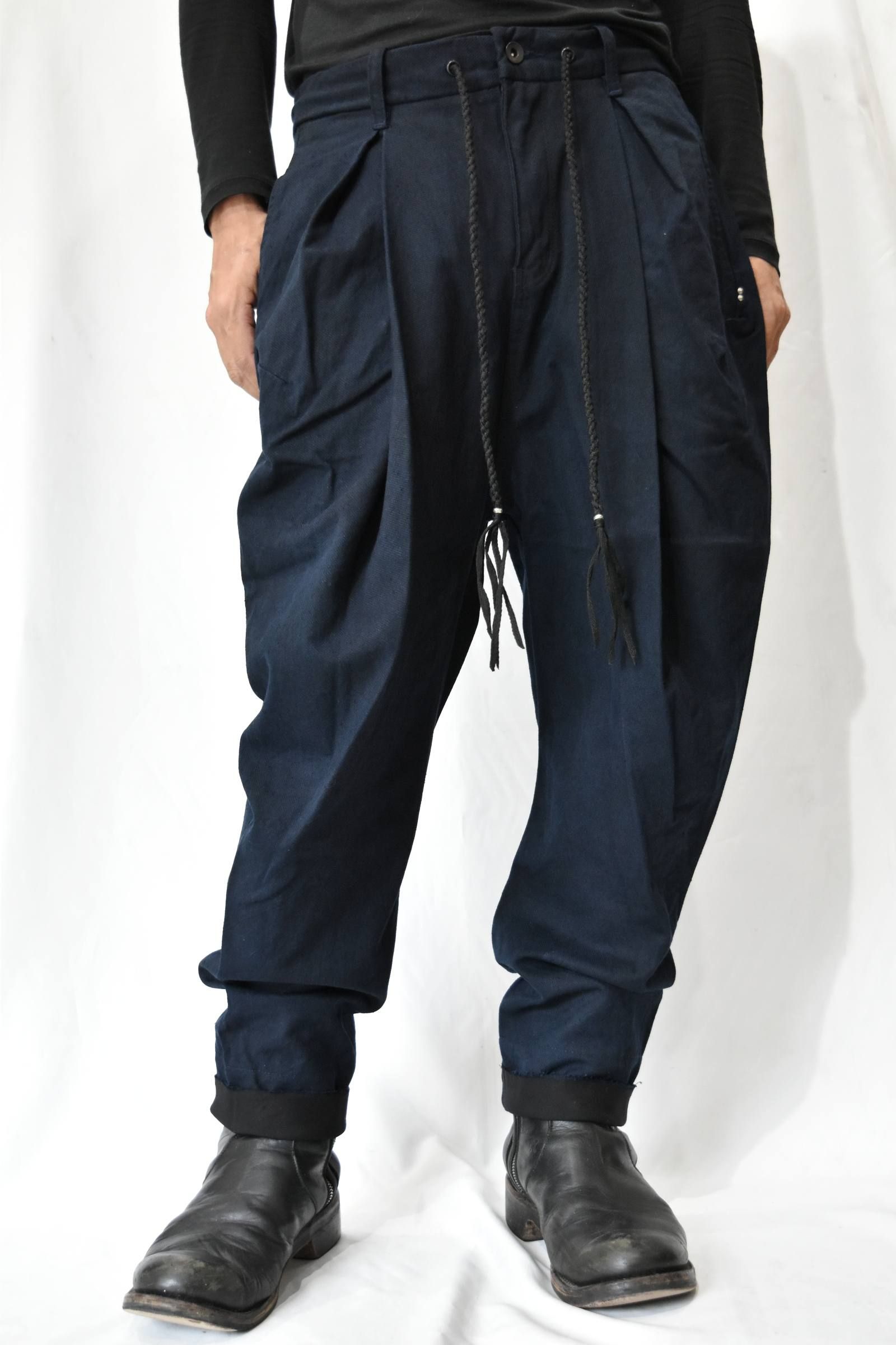 KMRii - Twill Jodhpurs Pants (Navy) | chord online store