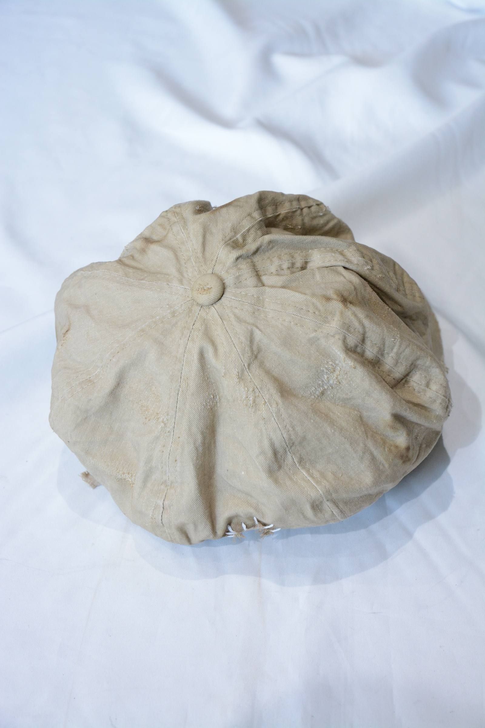 Bio wash vintage beige casquette