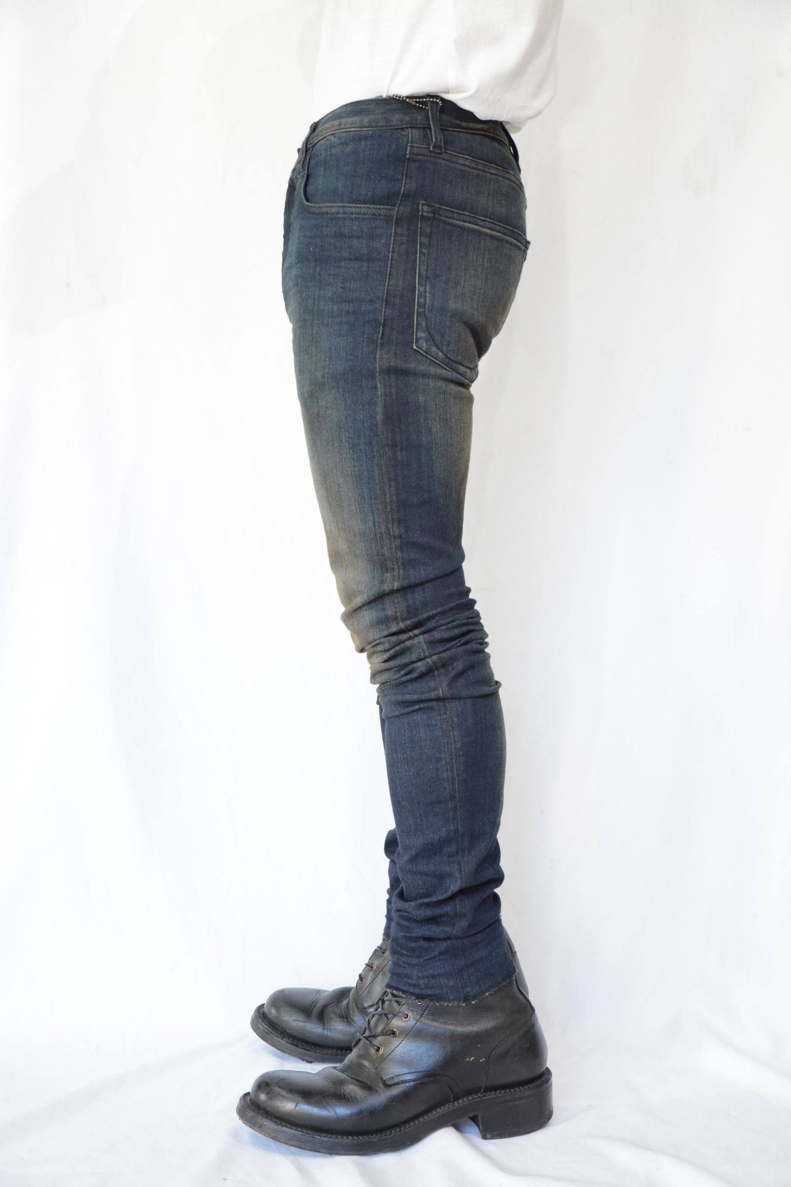 BACKLASH ストレッチデニム13.5oz＋カーフスエード ブーツカット 07201659_50090fd50e153.jpg
