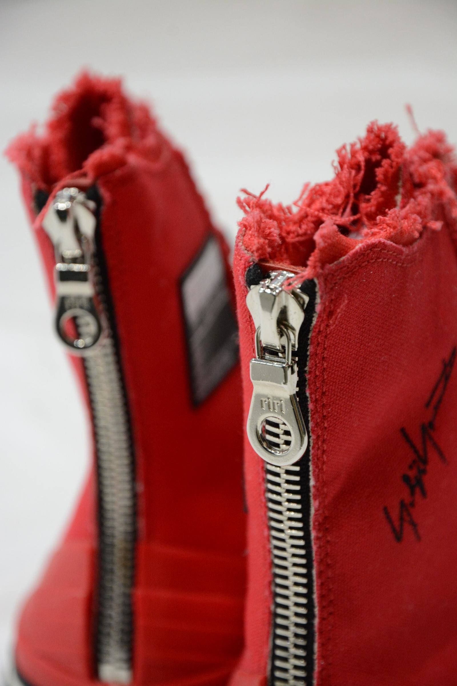 B Yohji Yamamoto × VESSEL HIGH ハイカットスニーカー