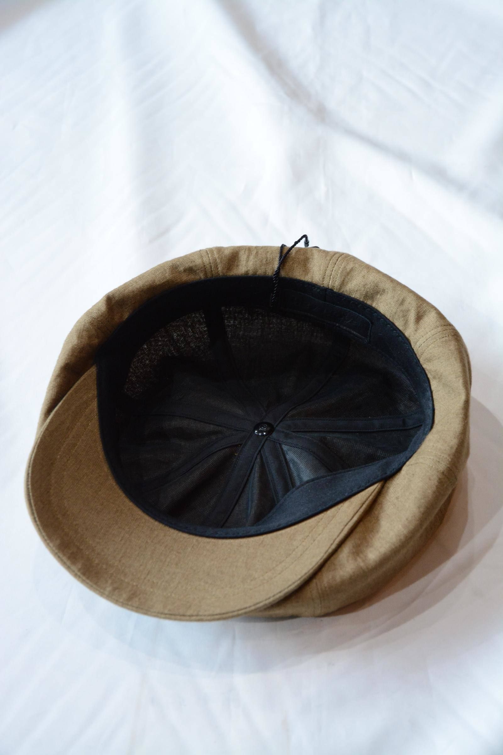 イサムカタヤマバックラッシュ キャスケット ISAMU KATAYAMA BACKLASH - Linen Casquette
