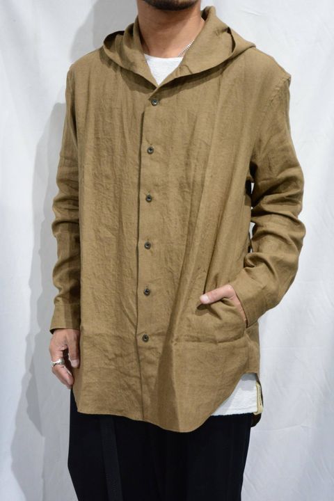 オーバーフーディー シャツ