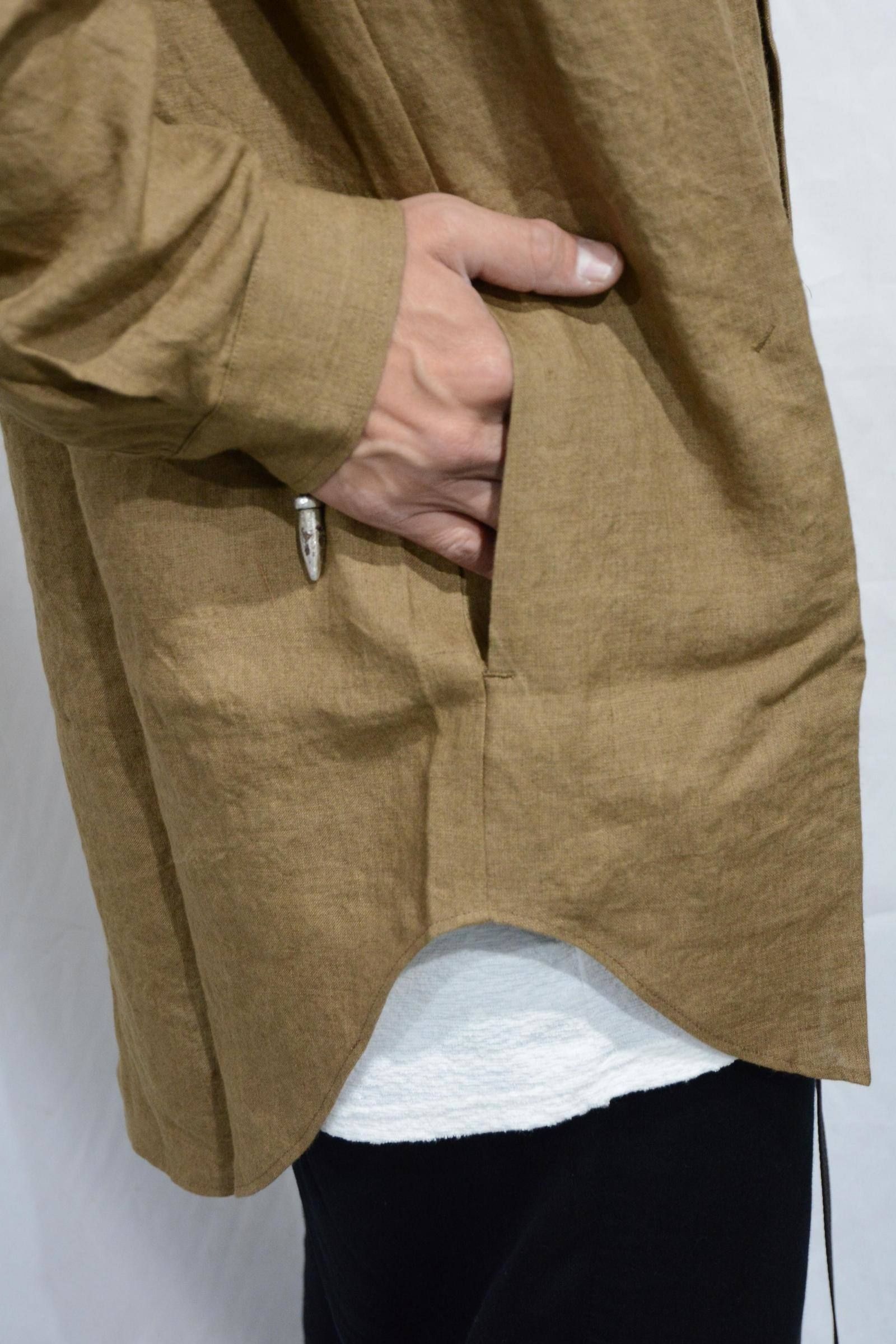 オーバーフーディー シャツ